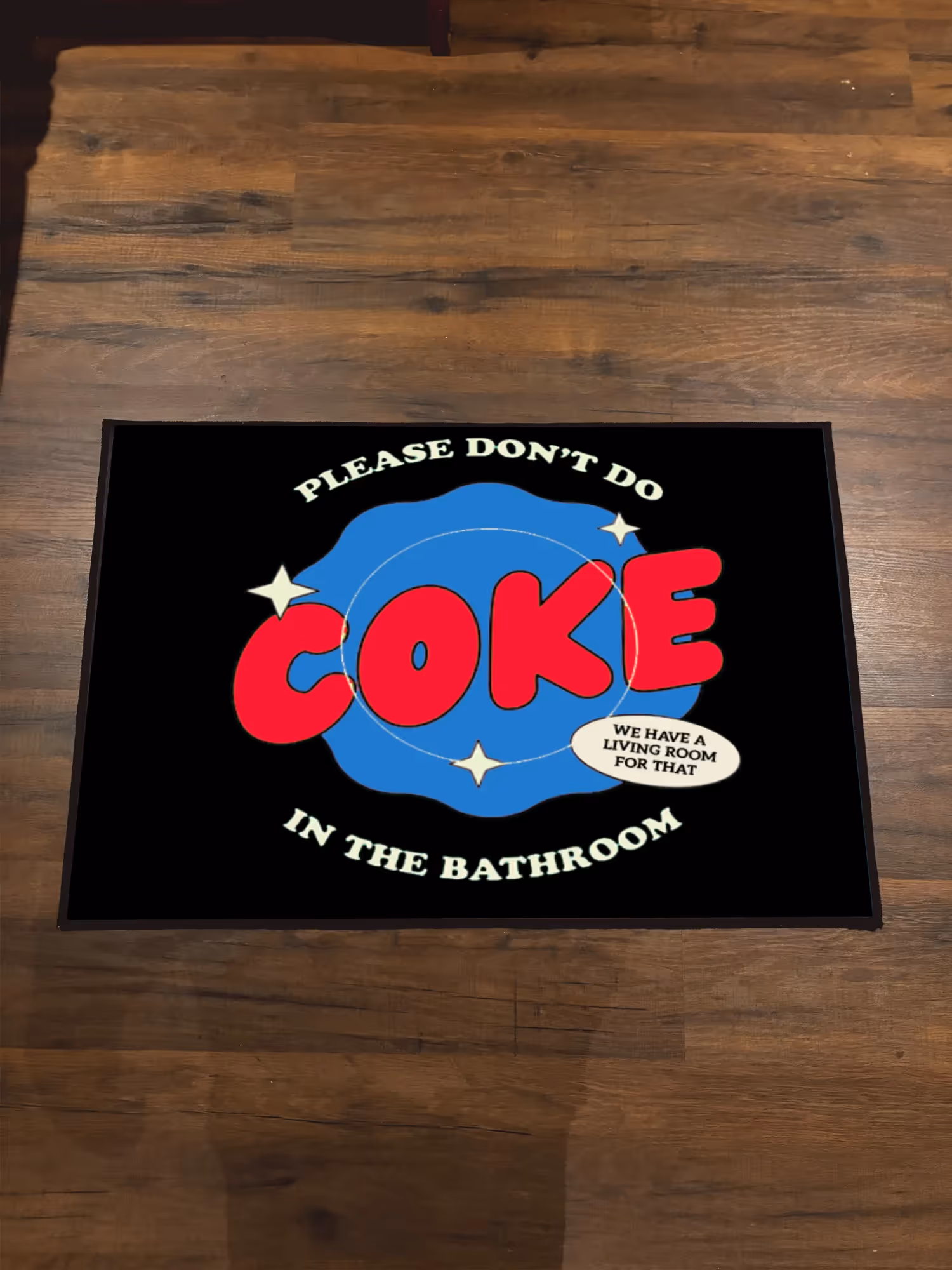 Don't Do Coke Washable Rug  image 2