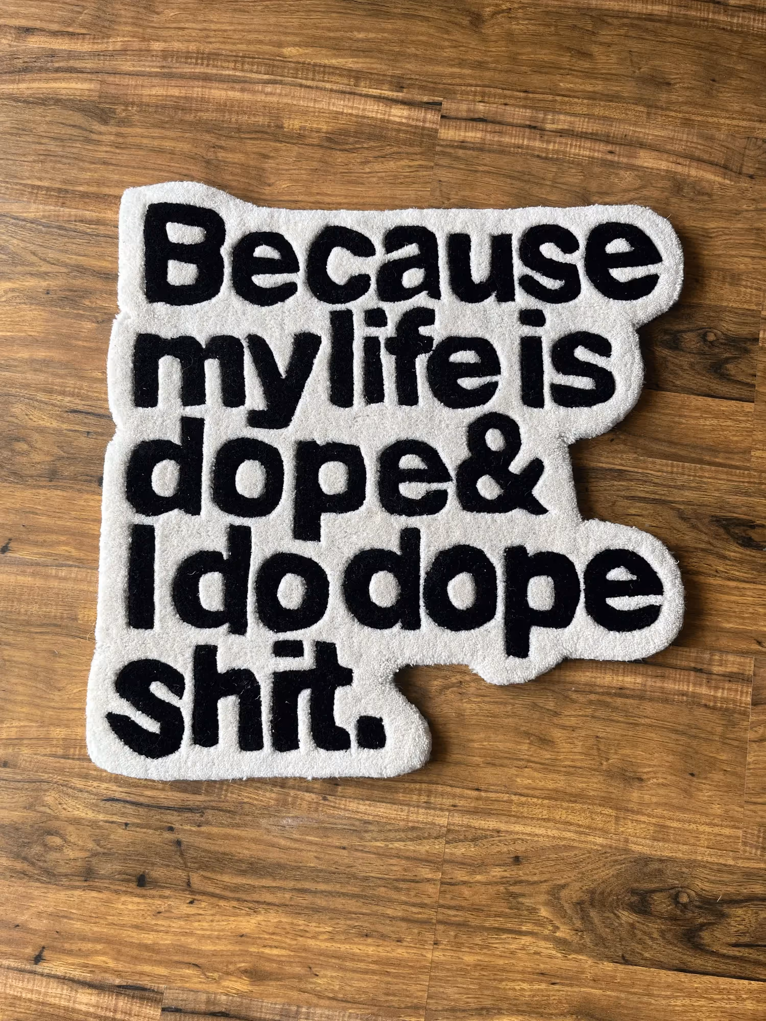 Dope Shiit Hand Tufted Rug image 1