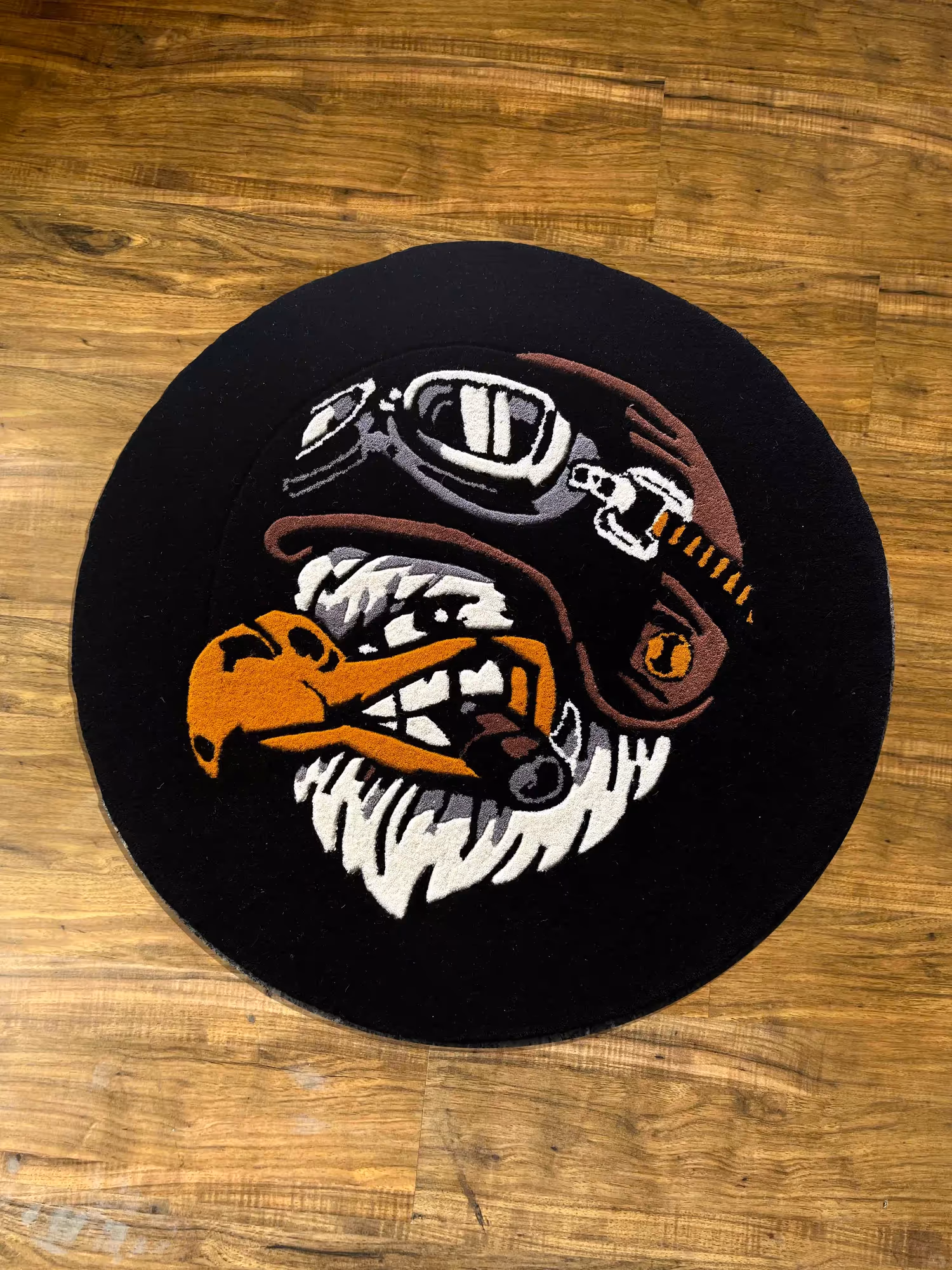Eagle Biker Hand Tufted Rug image 2