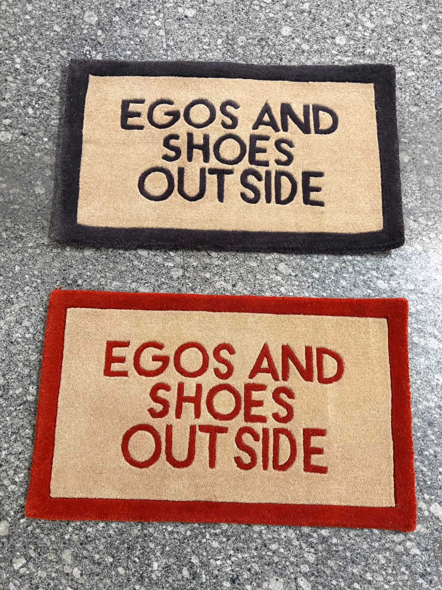 Ego and Shoes Outside Hand Tufted Rug image 3