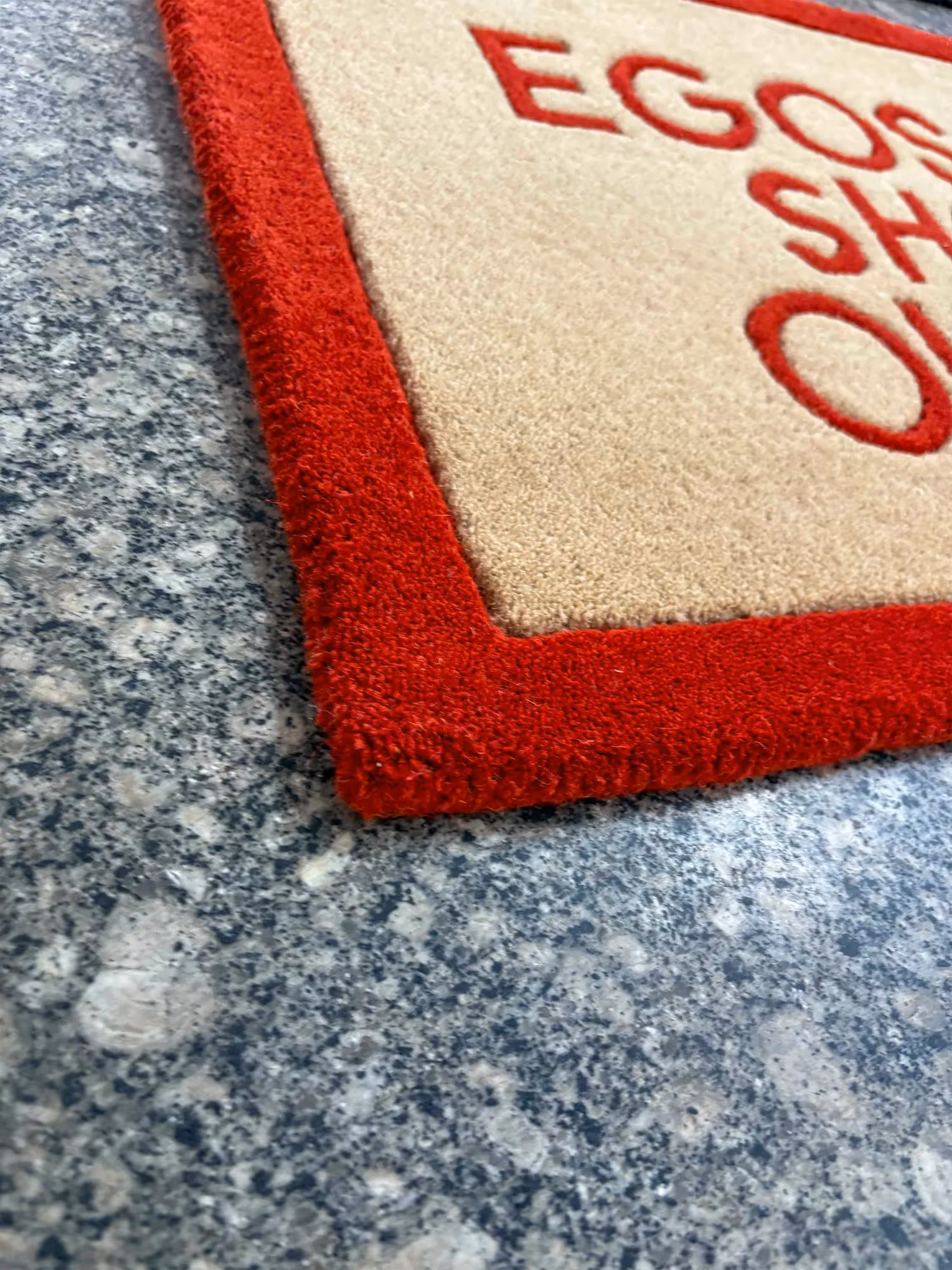 Ego and Shoes Outside Hand Tufted Rug image 4