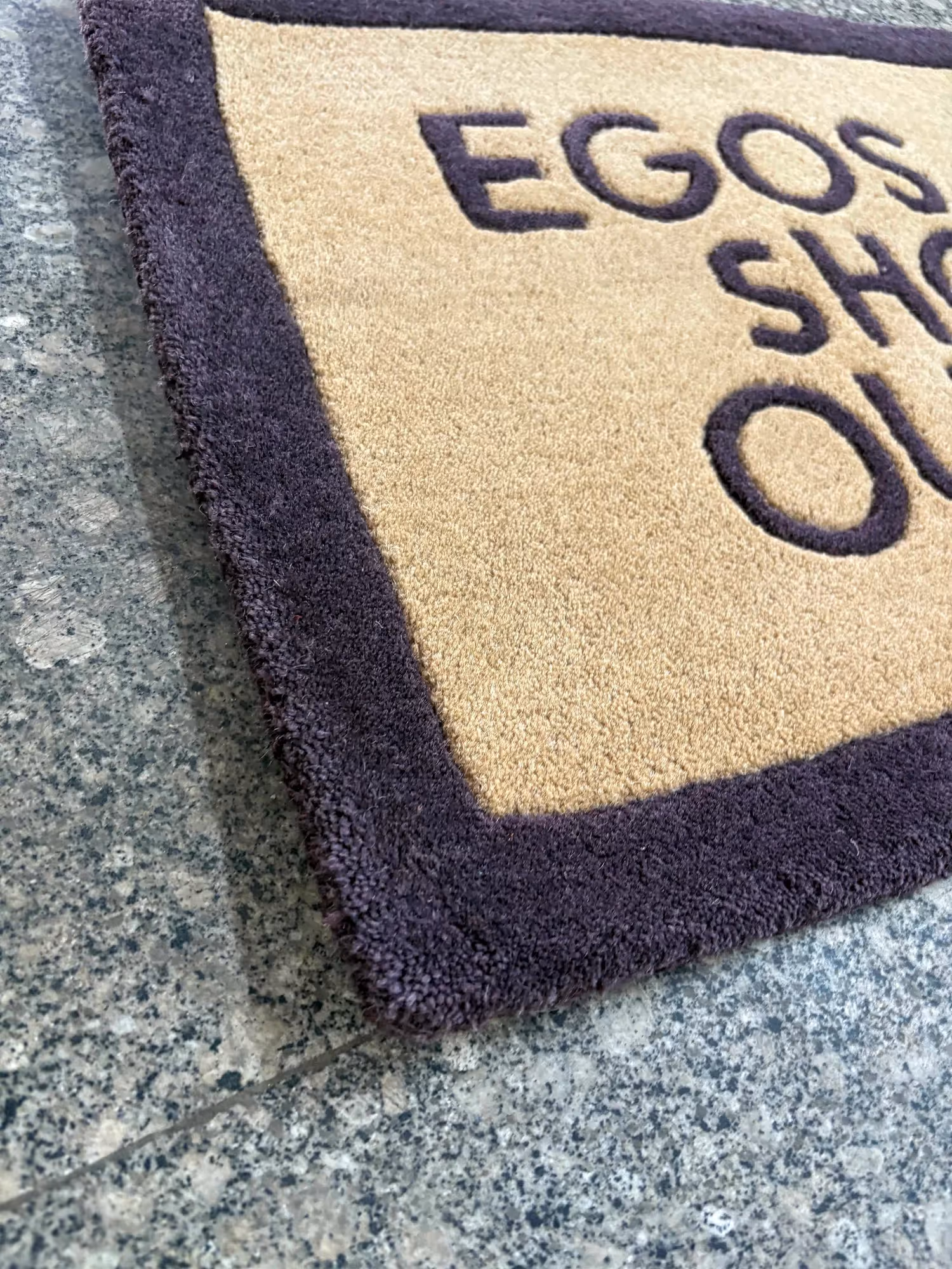 Ego and Shoes Outside Hand Tufted Rug image 5