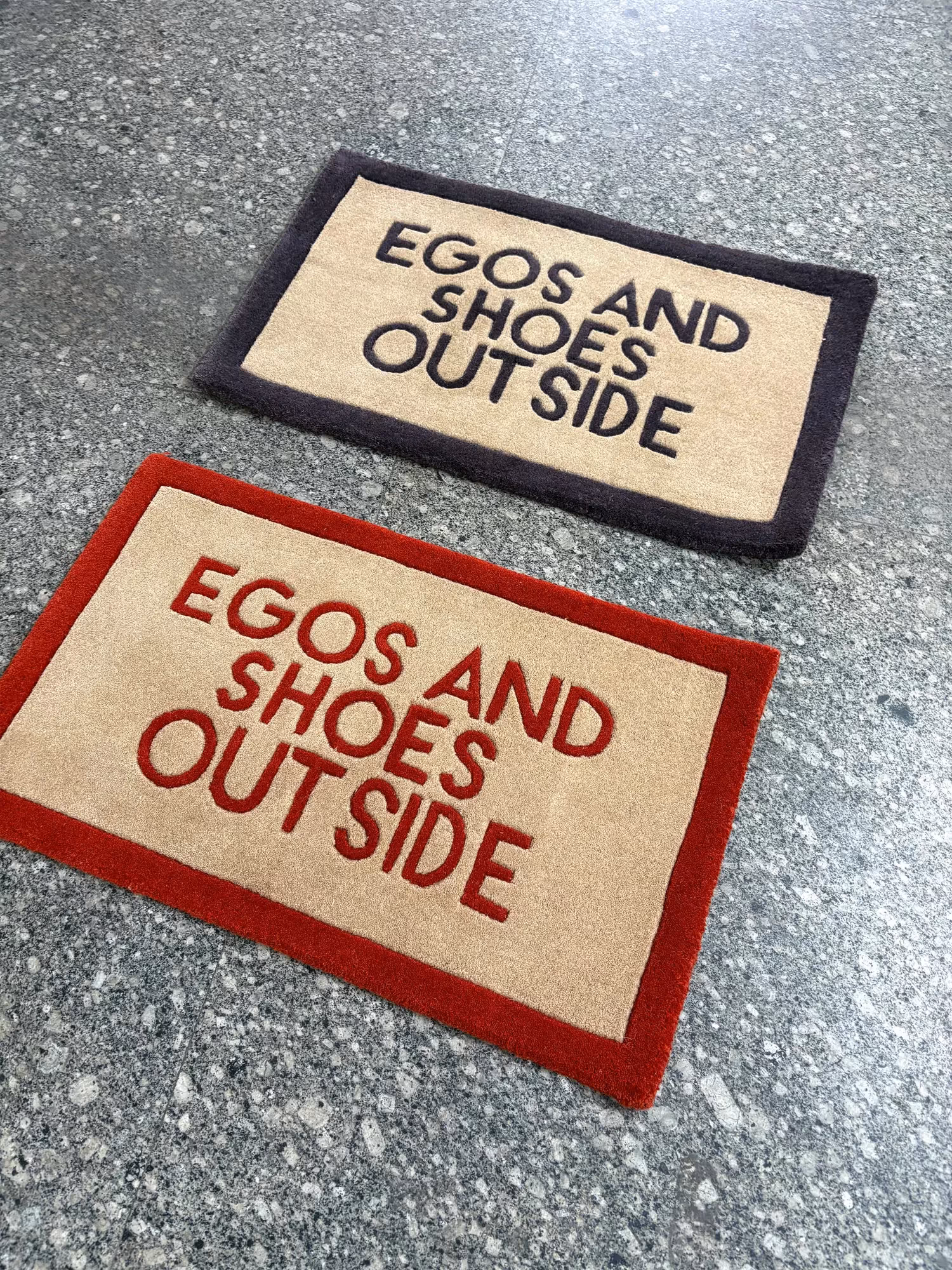 Ego and Shoes Outside Hand Tufted Rug image 6