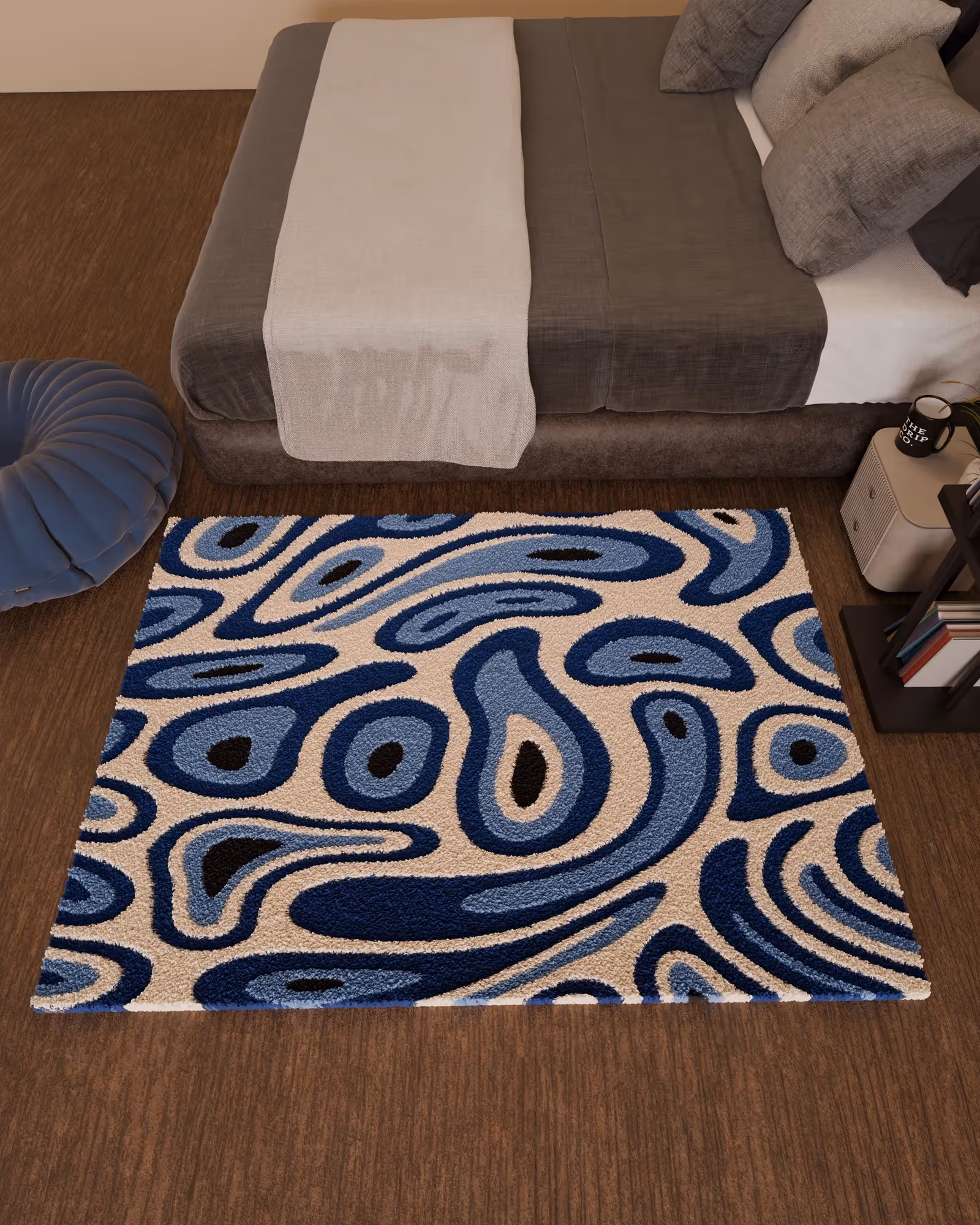 Evil Eye Emotion Hand Tufted Rug image 3