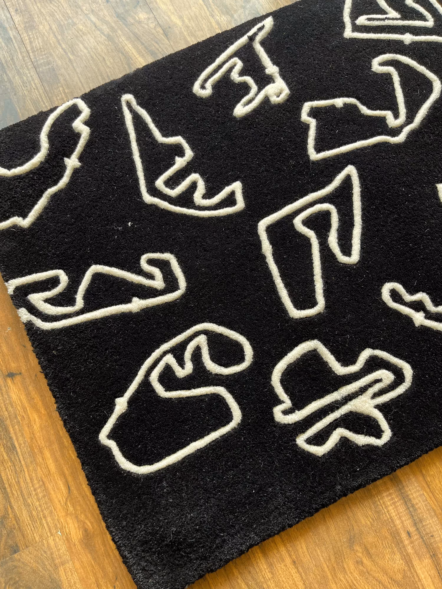 F1 Racing Circuits Around The Globe Rug image 4