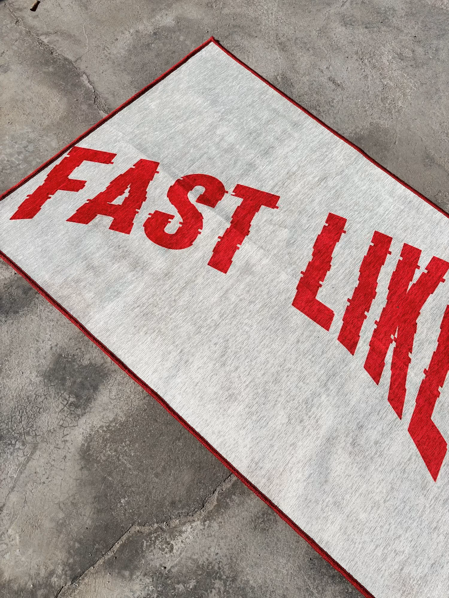 Fast As An F1 Printed Rug  image 4