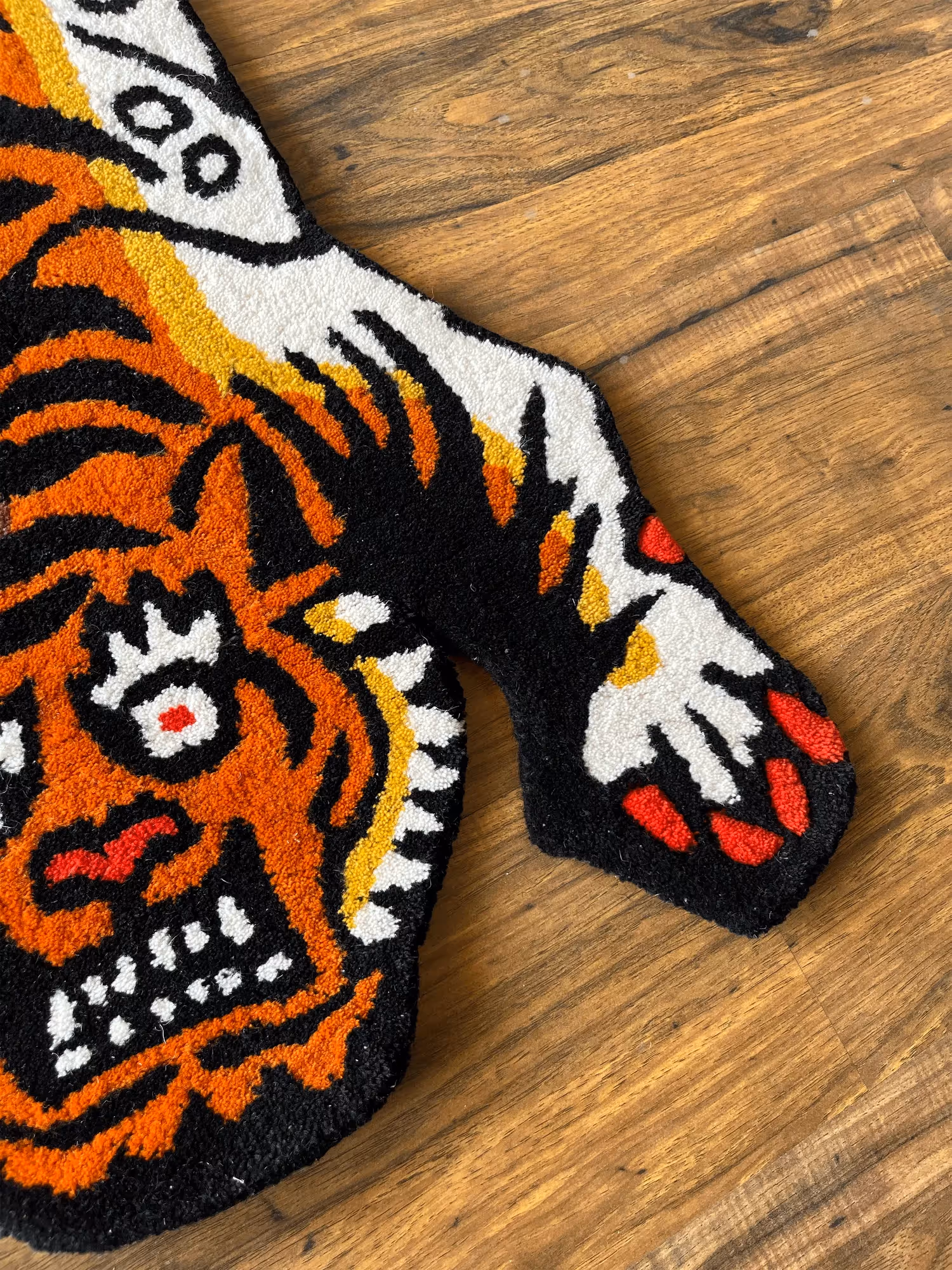 Flat Tiger Hand Tufted Rug  image 2