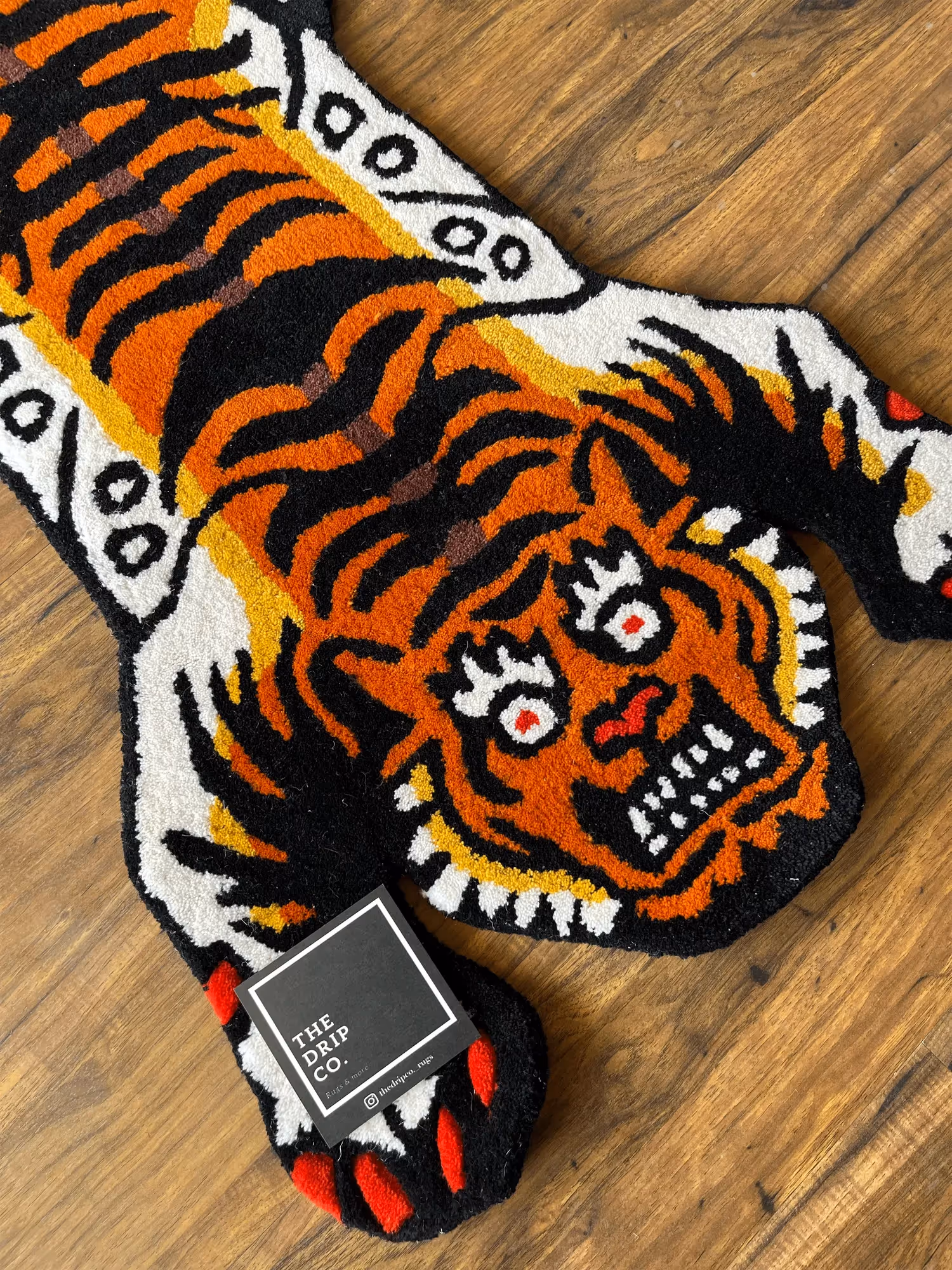 Flat Tiger Hand Tufted Rug  image 4