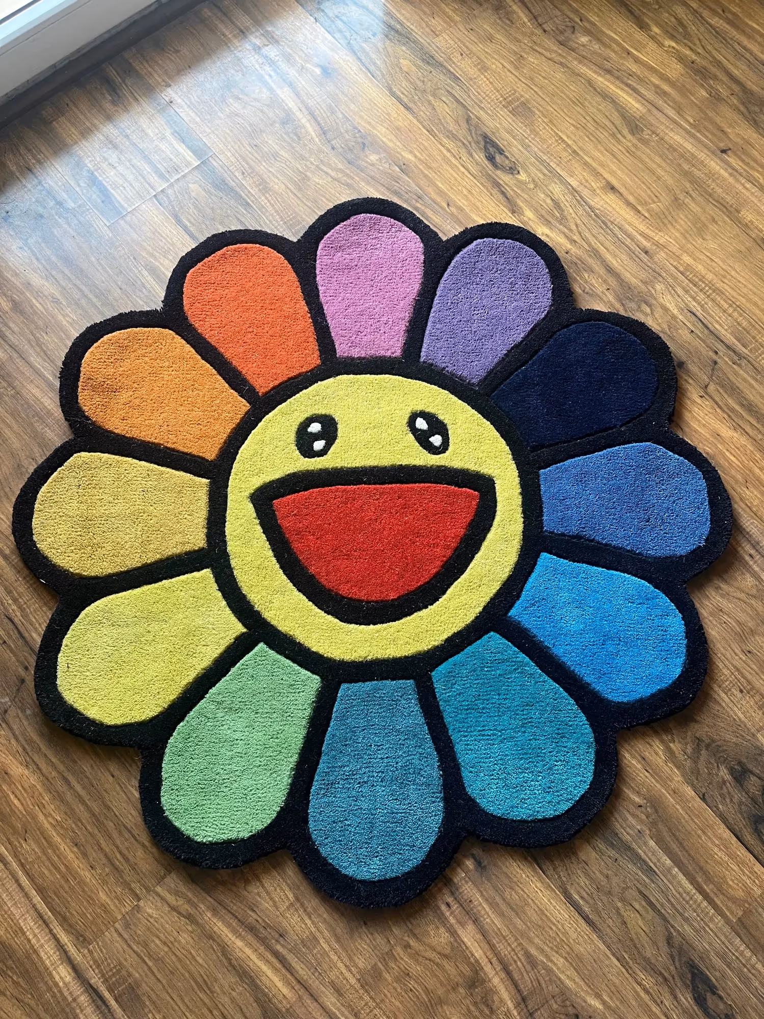 Flower Hand Tufted Rug image 1