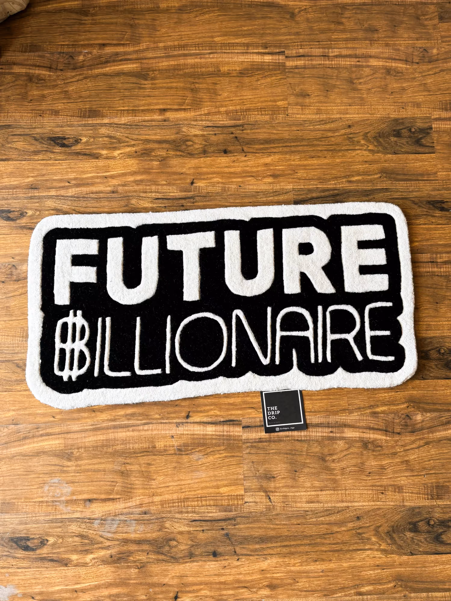 Future Billionaire Hand Tufted Rug image 1