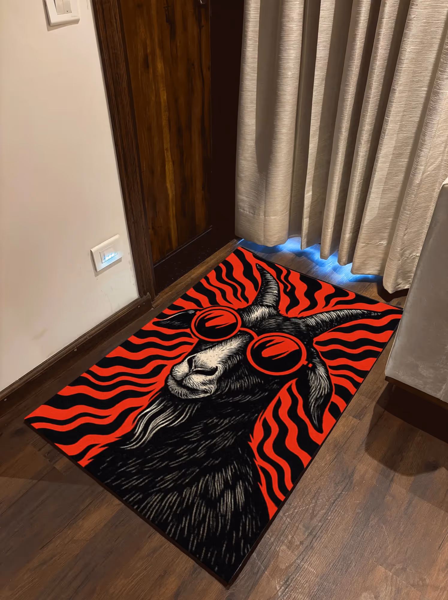Goat Washable Rug image 2