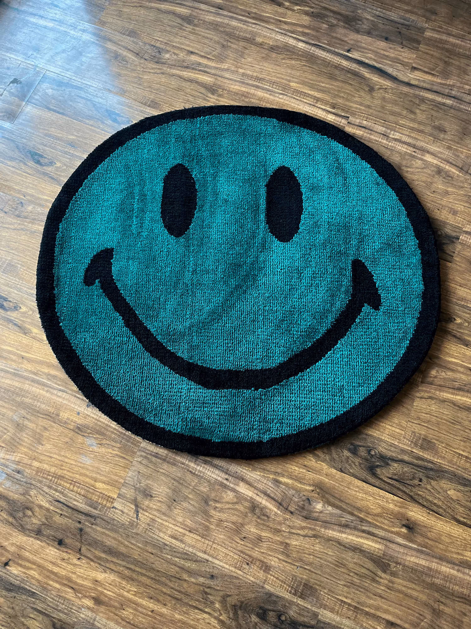 Green Smile Machine Tufted Rug image 2