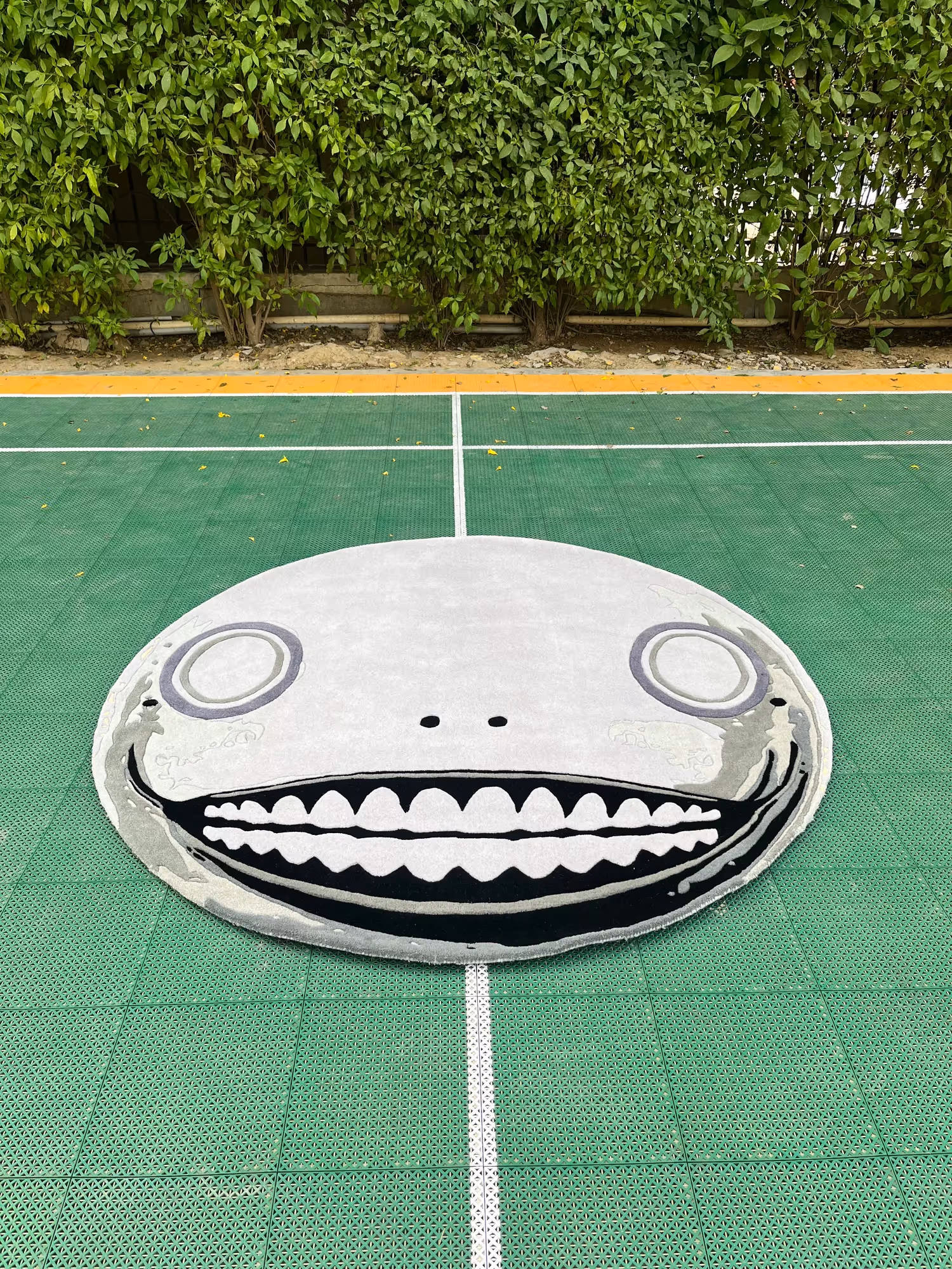 Grey Face Hand Tufted Rug image 1