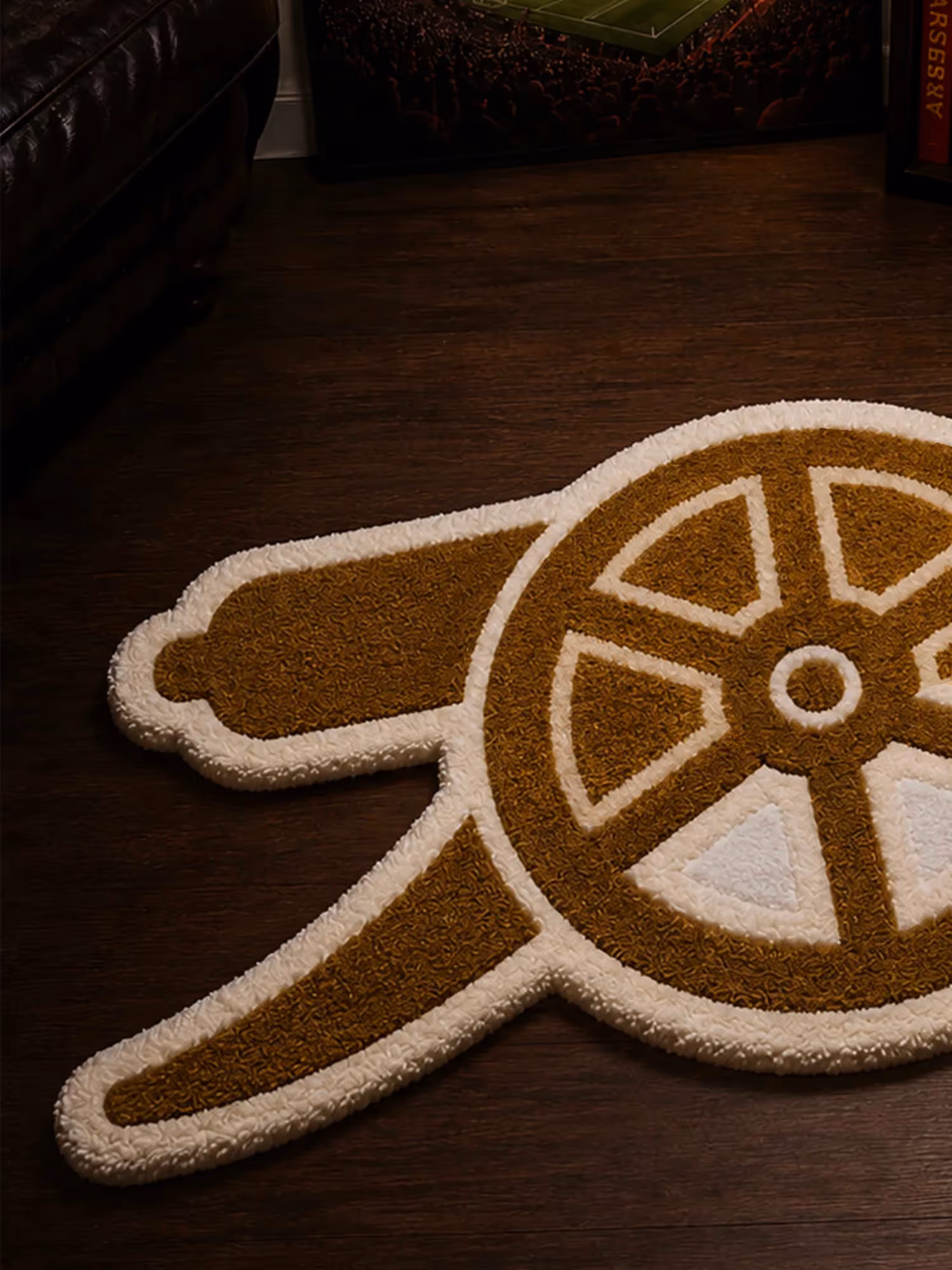 Gunners Fan Art Tufted Rug  image 2