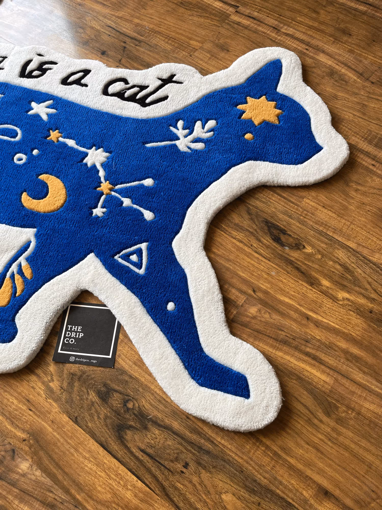 Karma Is A Cat Hand Tufted Rug image 3