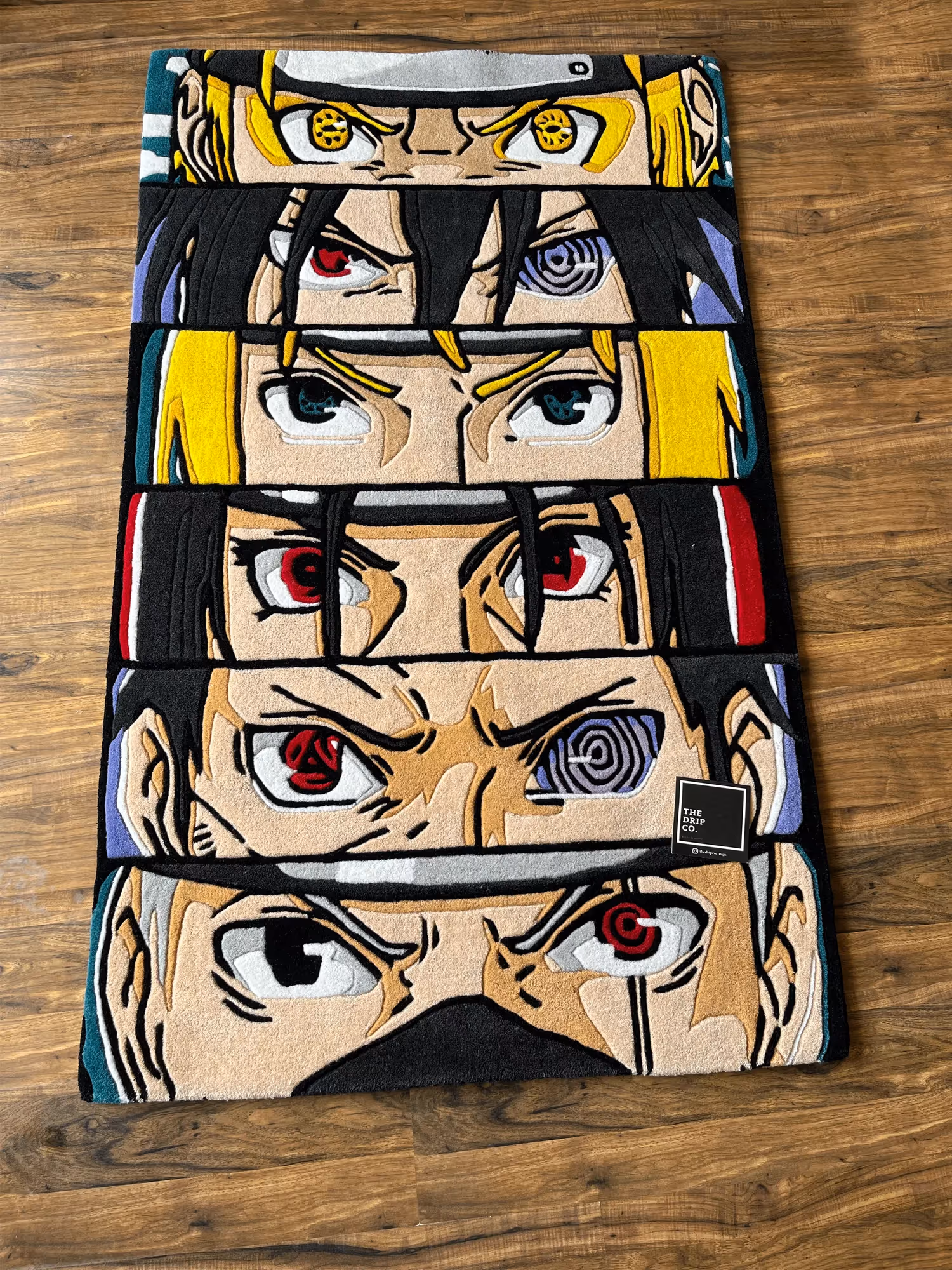 Legendary Eyes Naruto Hand Tufted Rug image 1