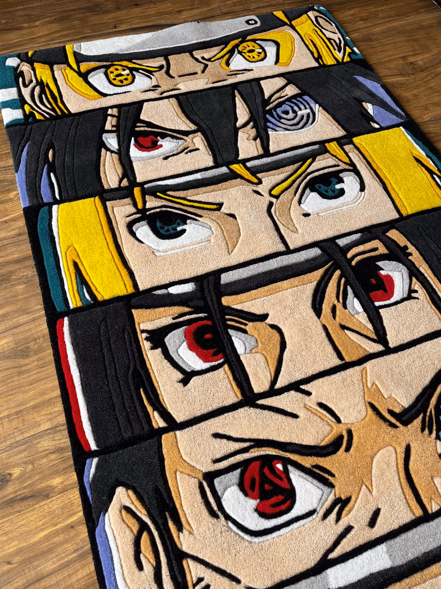 Legendary Eyes Naruto Hand Tufted Rug image 2