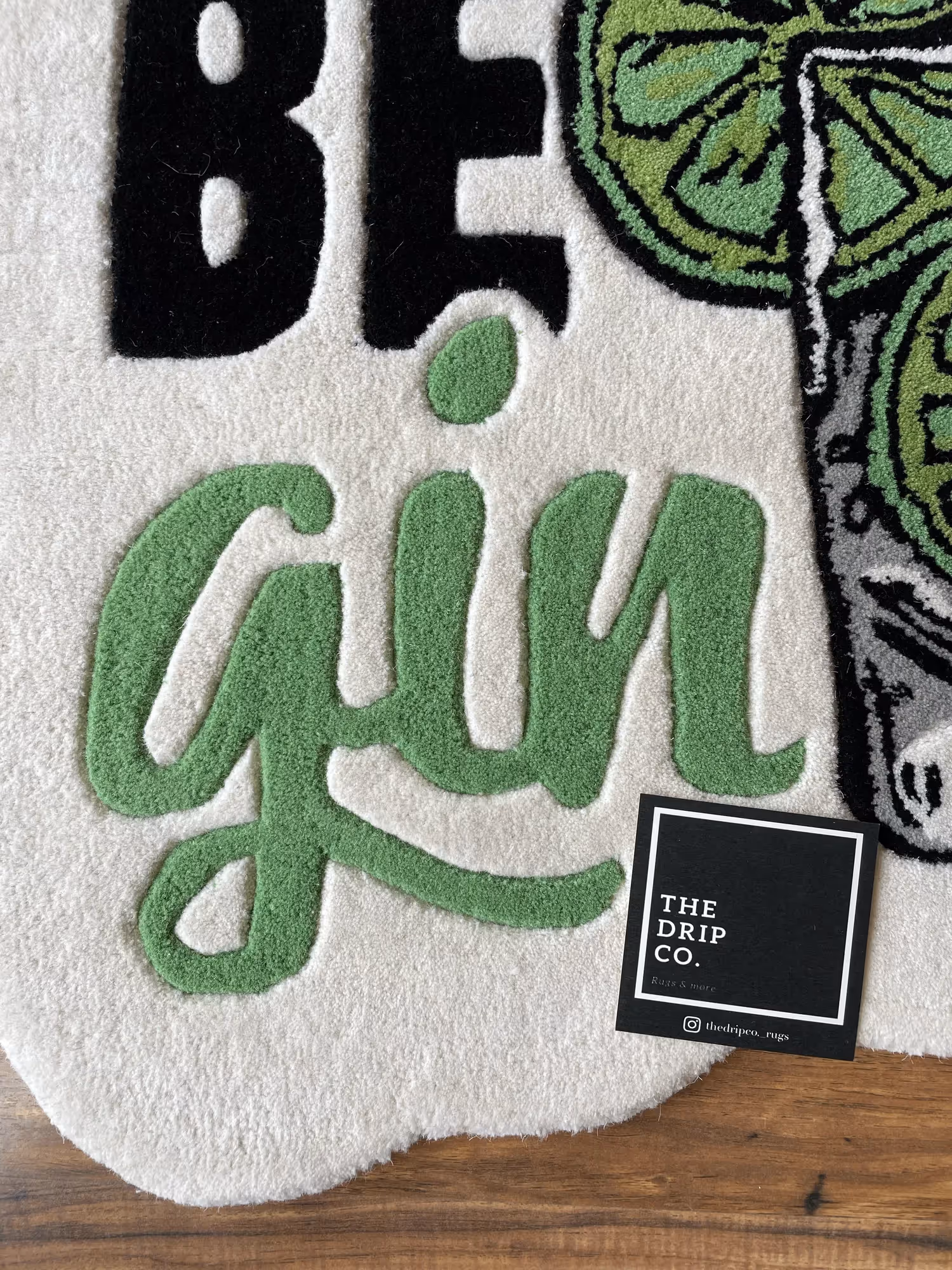 Let The Weekend Be Gin Hand Tufted Rug image 4