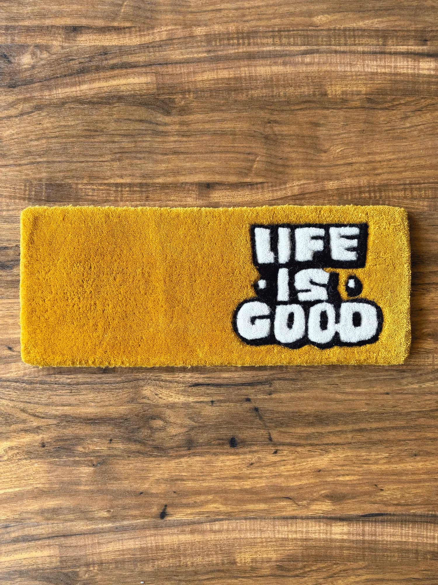 Life Is Good Keyboard Rug image 1