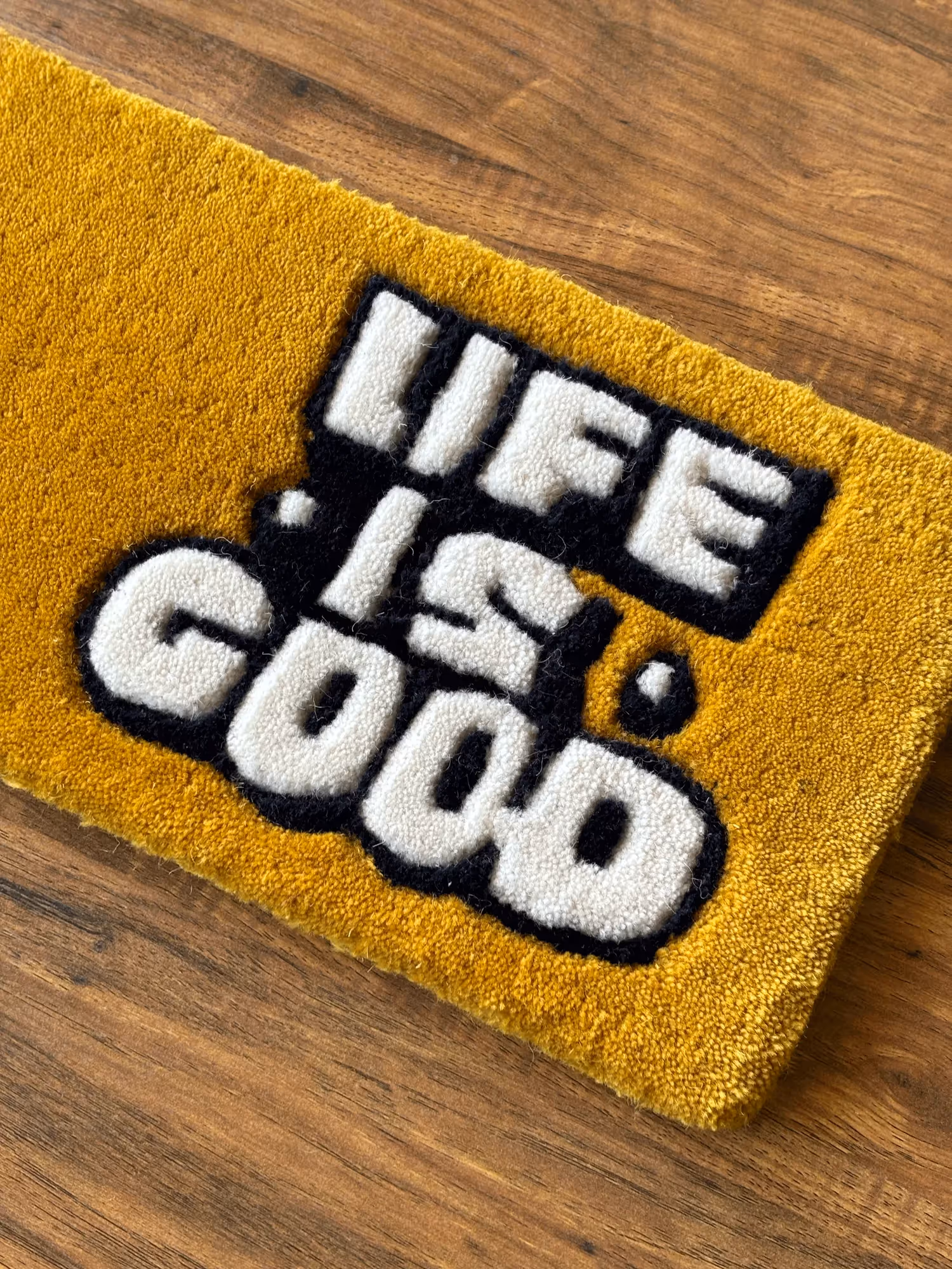 Life Is Good Keyboard Rug image 3