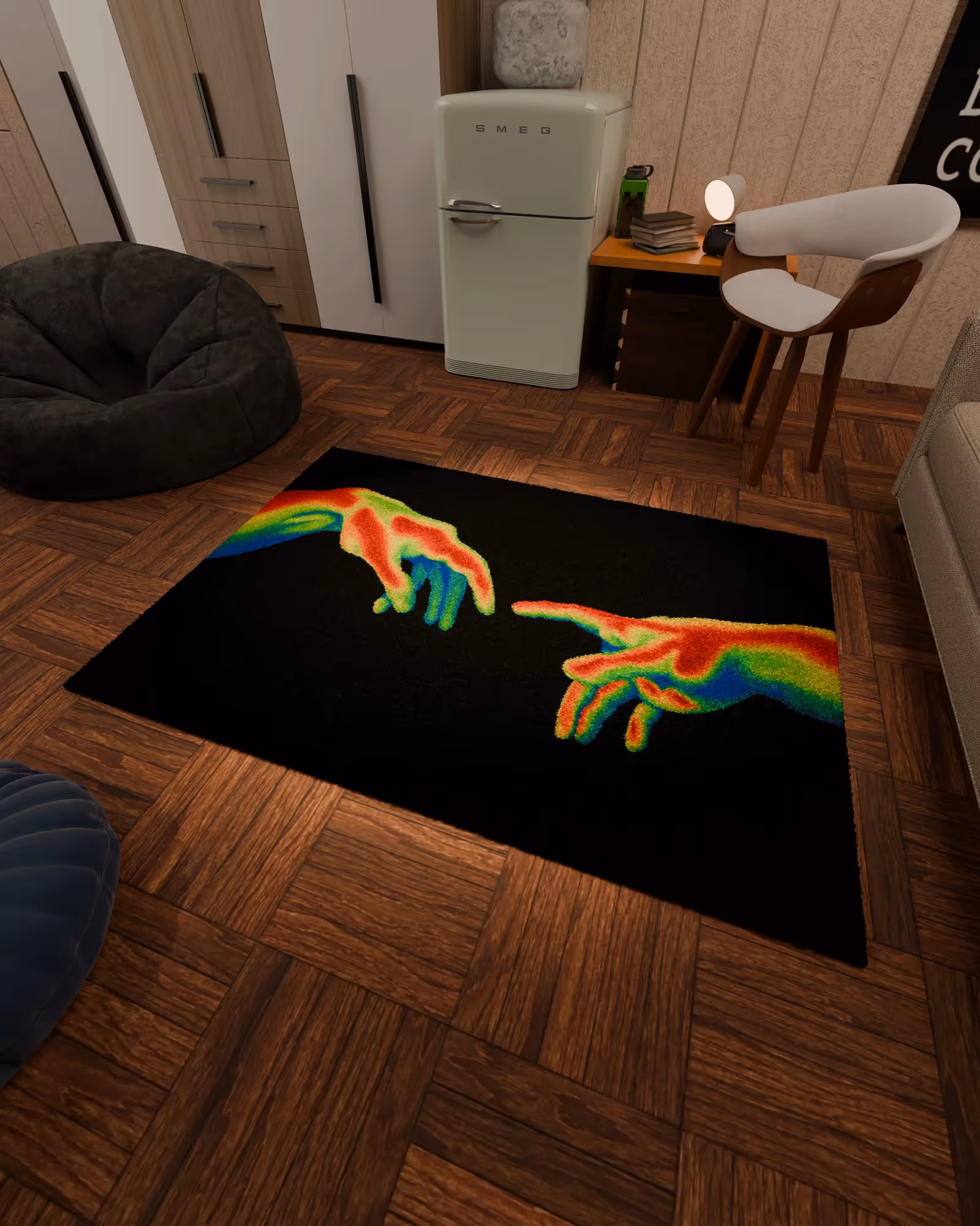 Love Hands Emotion Tufted Rug image 3