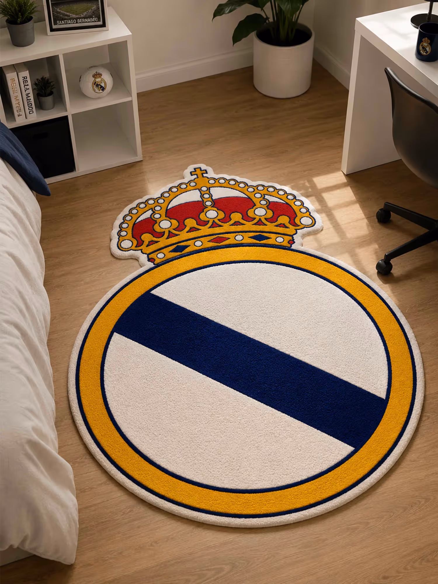 Madrid Fan Art Hand Tufted Rug  image 1