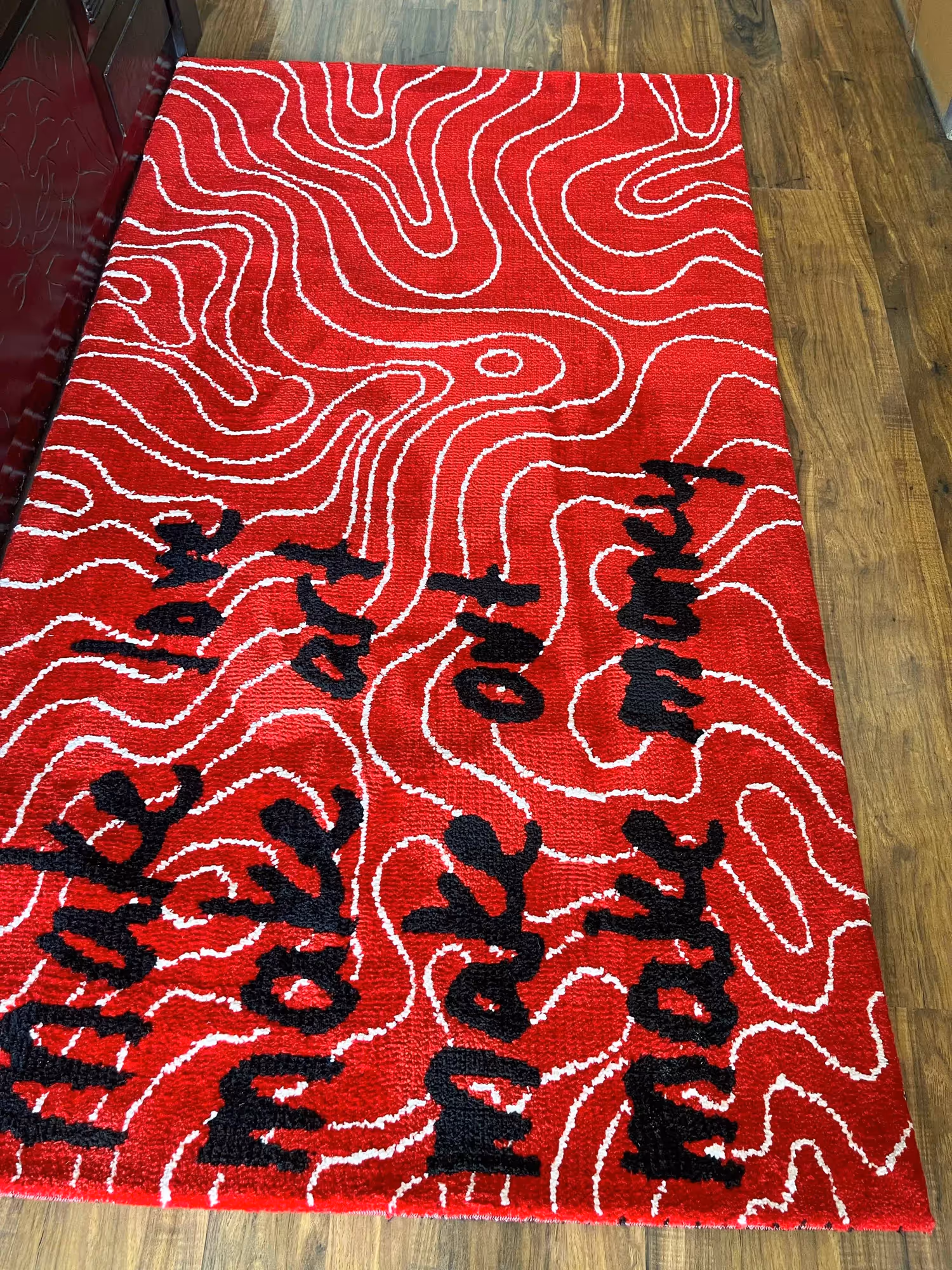 Make Love Make Art Make Out Rug image 6