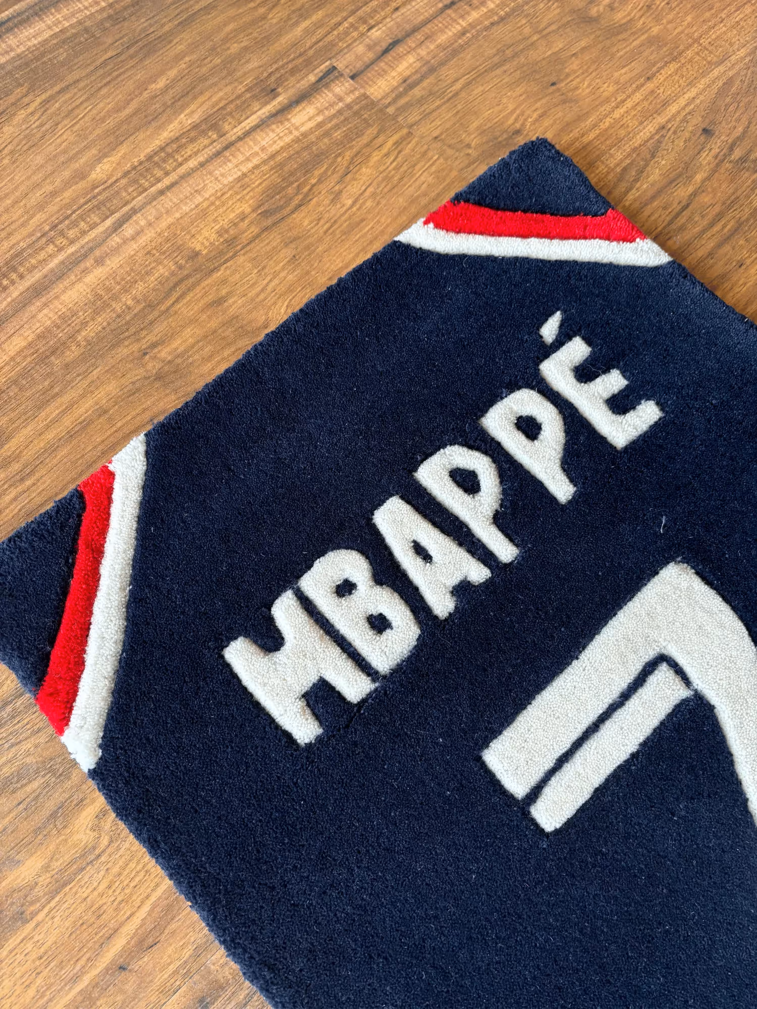 Mbappé PSG Jersey Hand Tufted Rug image 3
