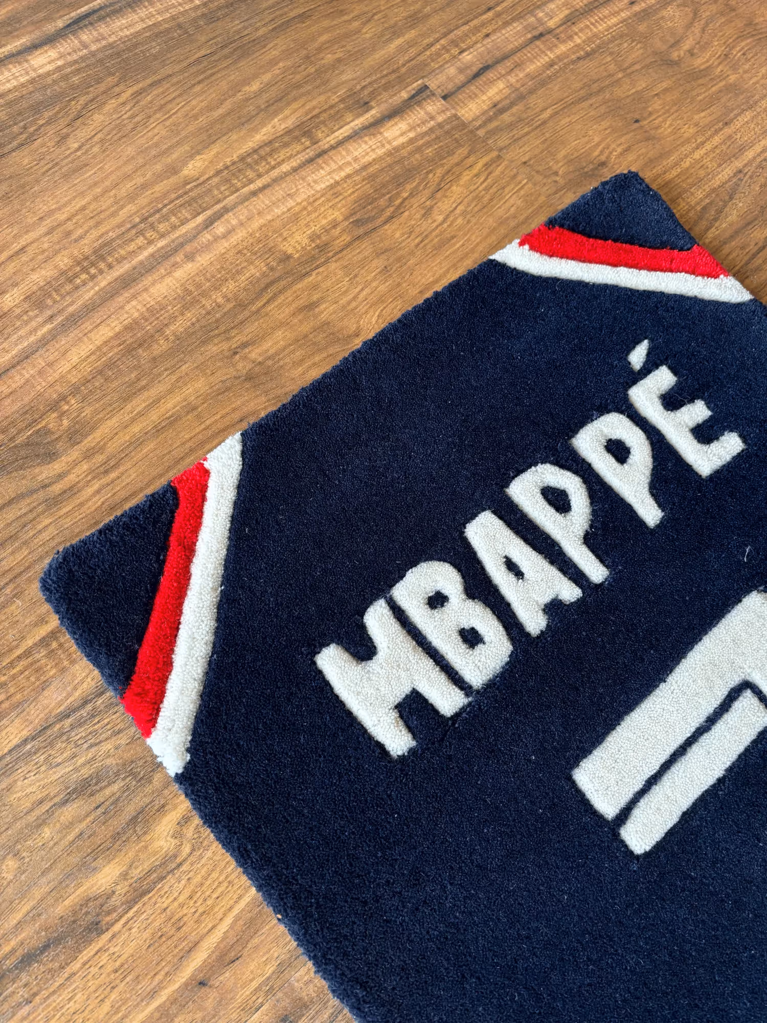 Mbappé PSG Jersey Hand Tufted Rug image 4