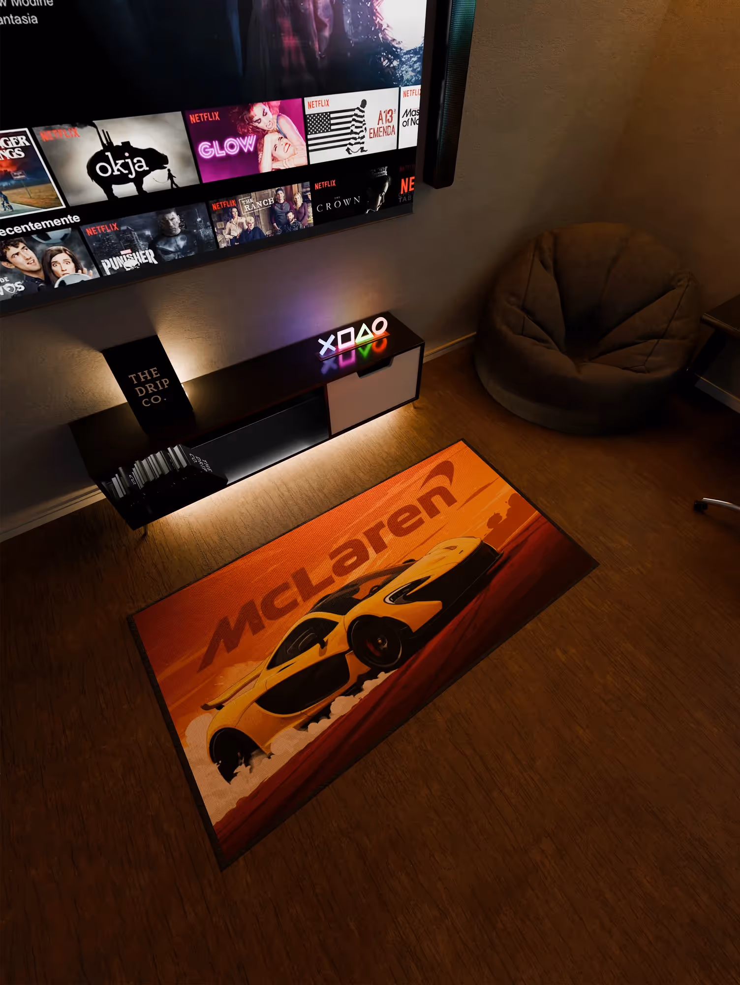 McLaren Inspired Washable Rug image 1