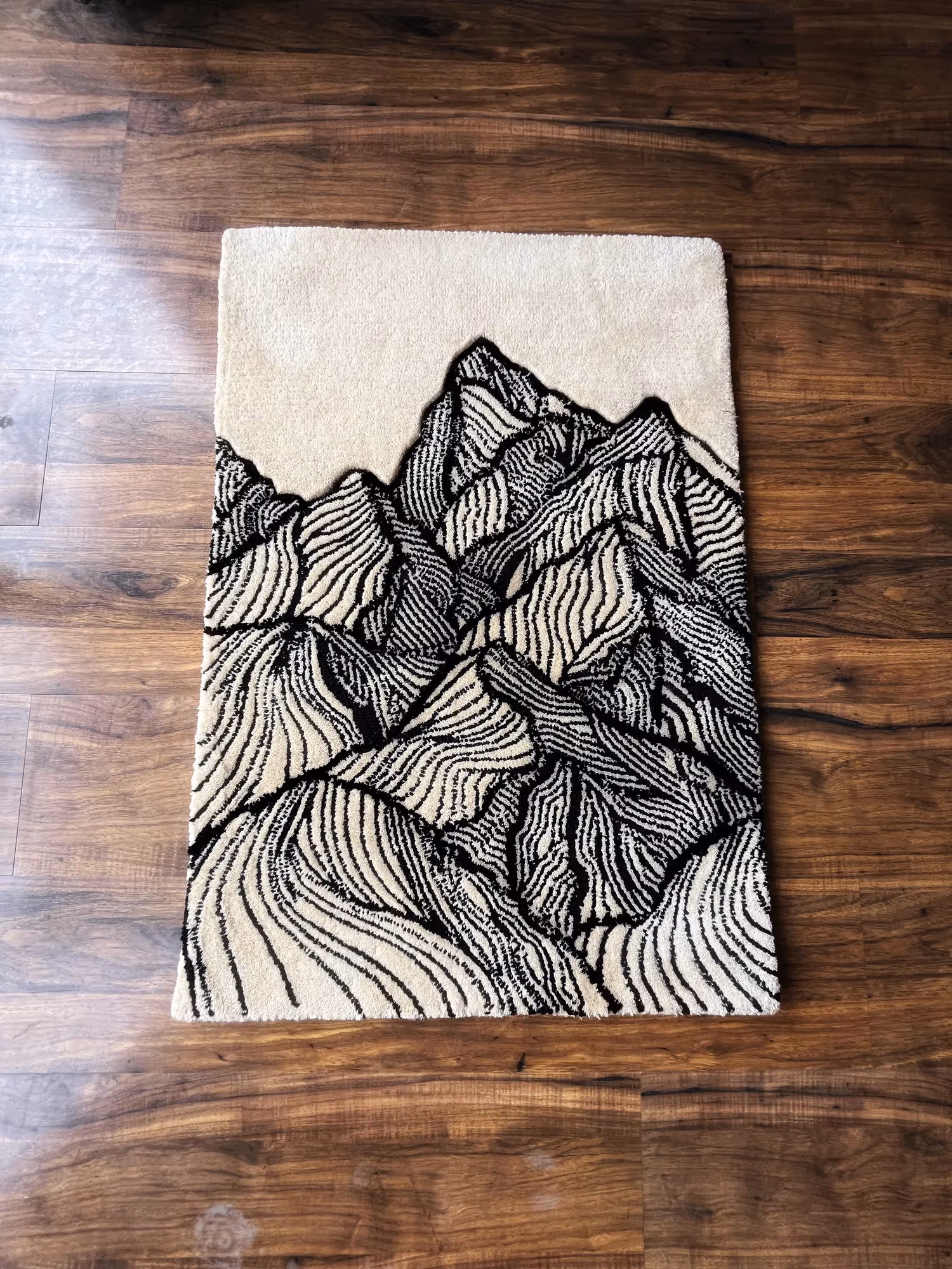 Modern Mountain Hand Tufted Rug image 1