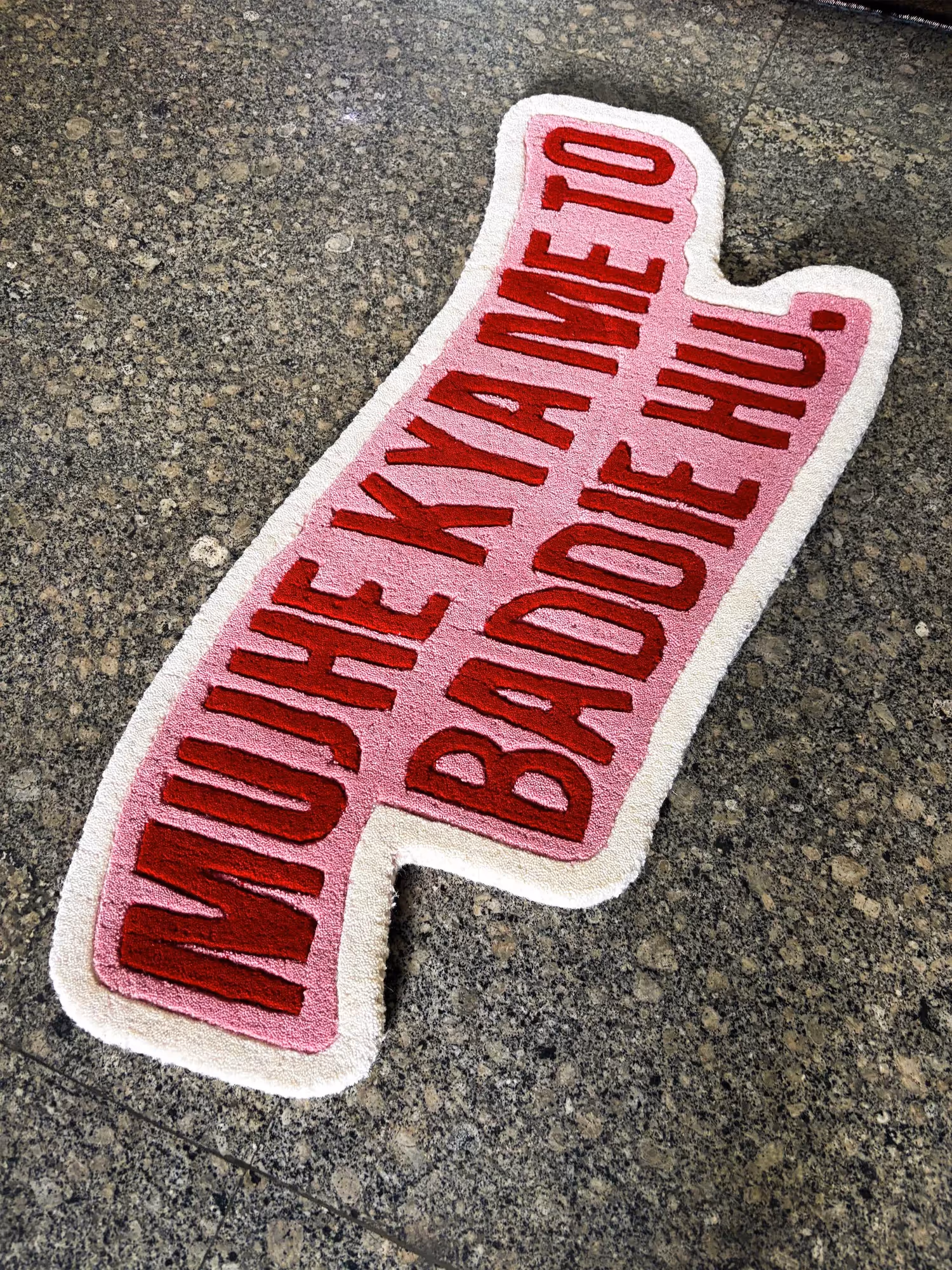 Mujhe Kya Baddie Hand Tufted Rug image 2