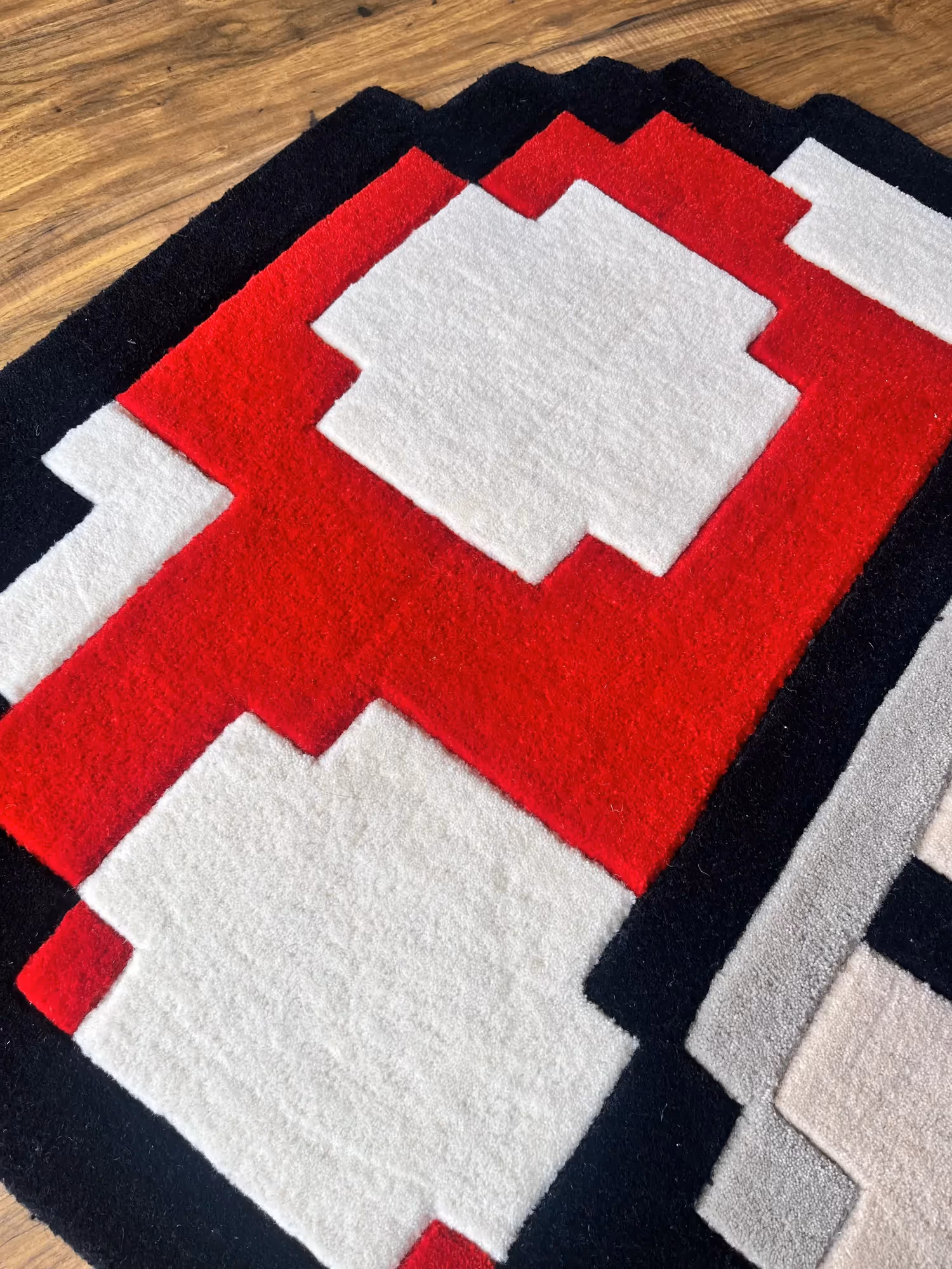 Mushroom Retro Gaming Hand Tufted Rug  image 4