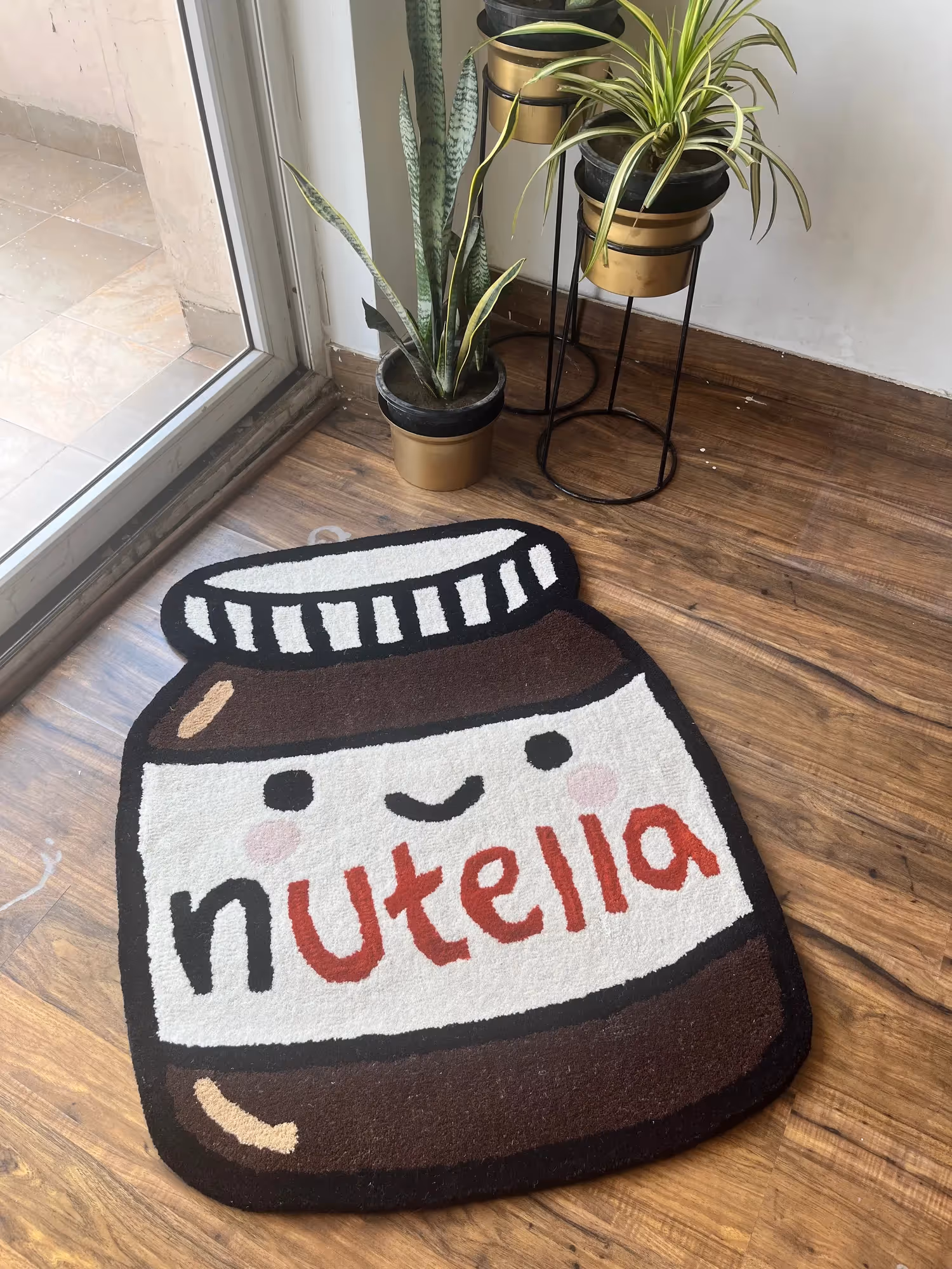 Nutella Jar Hand Tufted Rug  image 1