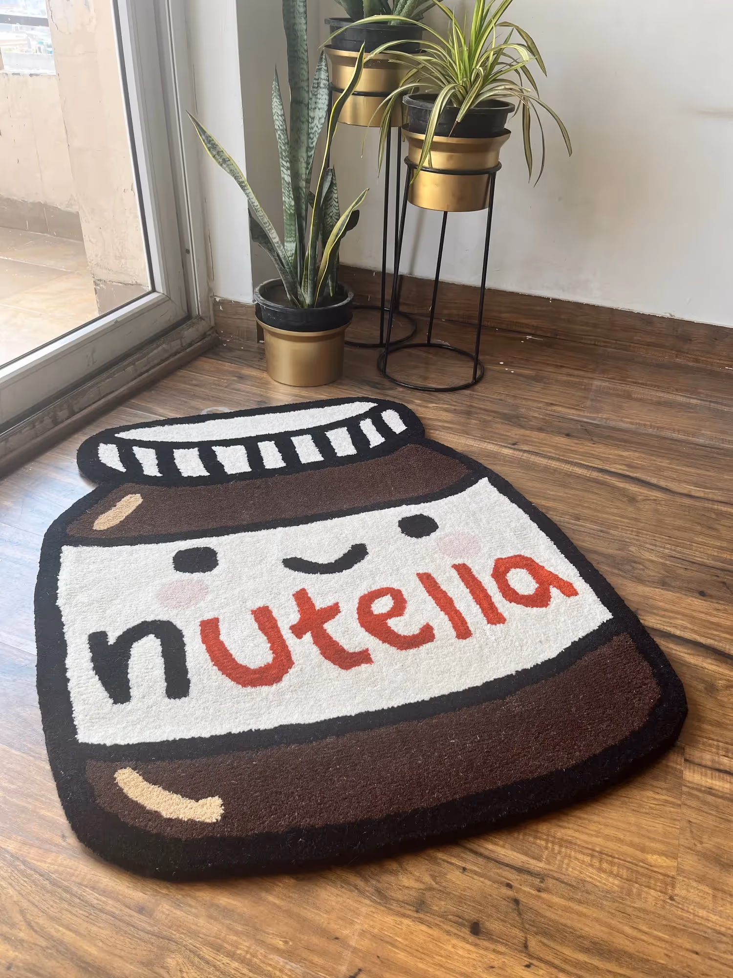 Nutella Jar Hand Tufted Rug  image 2
