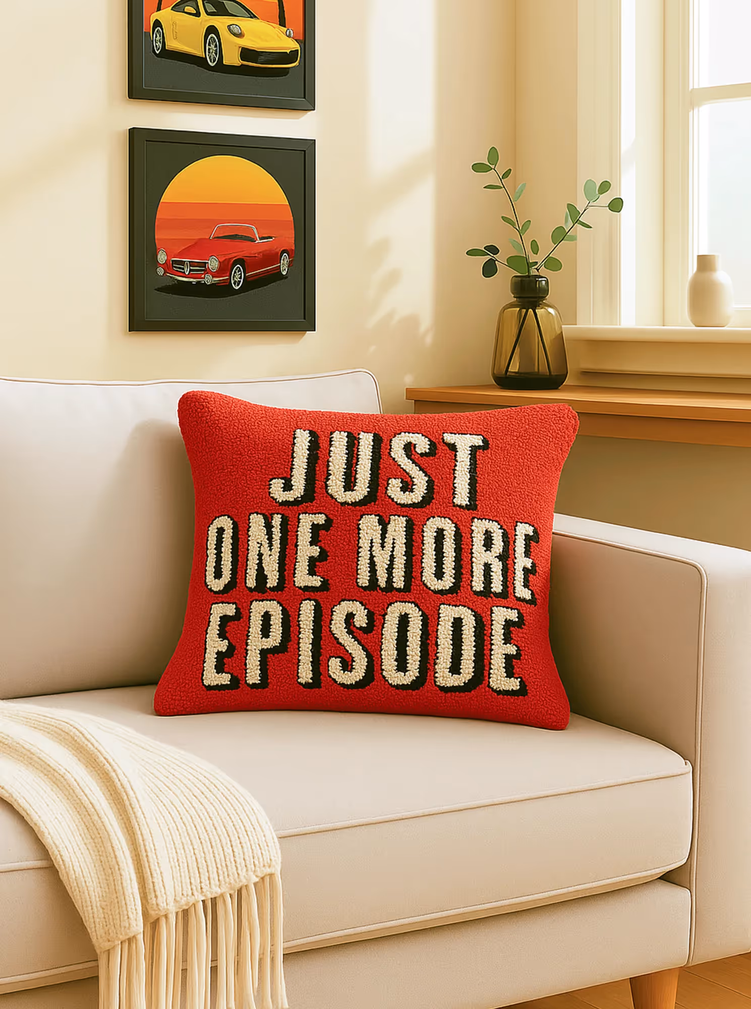 One More Episode Cushion Cover image 1