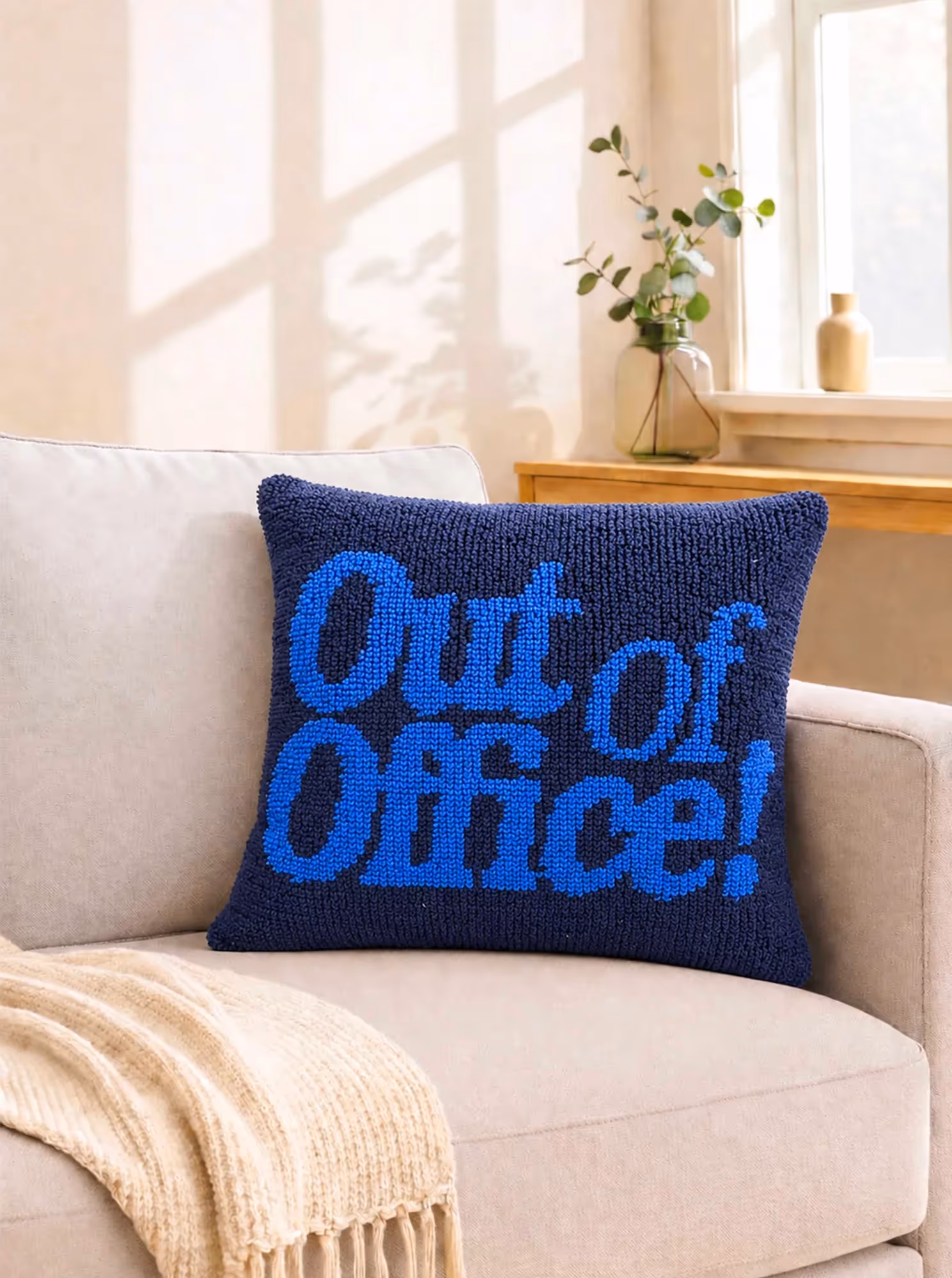 Out Of Office Cushion Cover  image 1