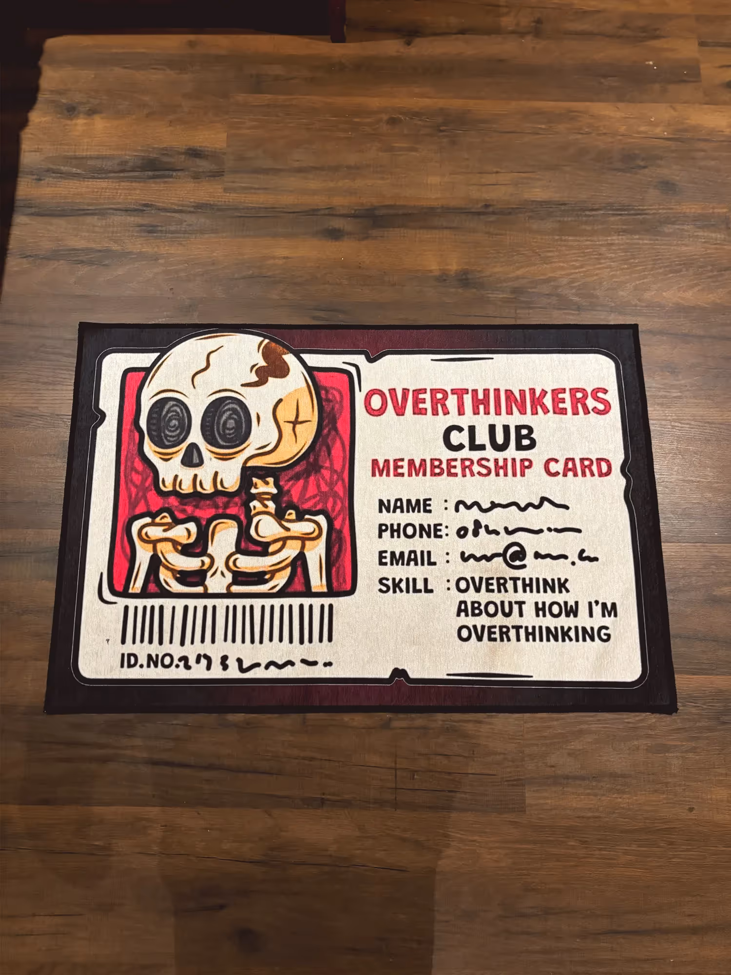 Overthinking Club Washable Rug image 2