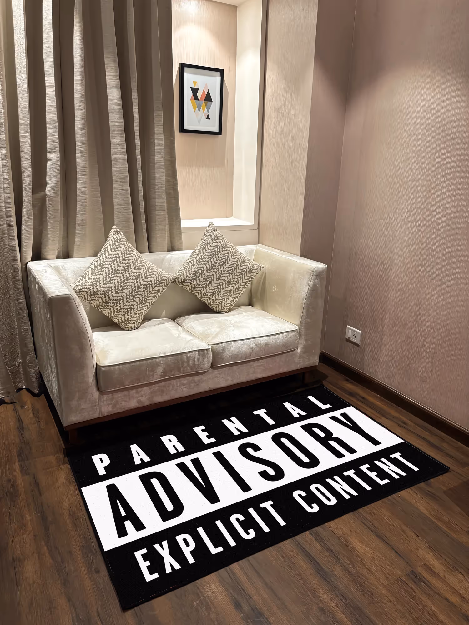 Parental Advice Washable Rug image 2