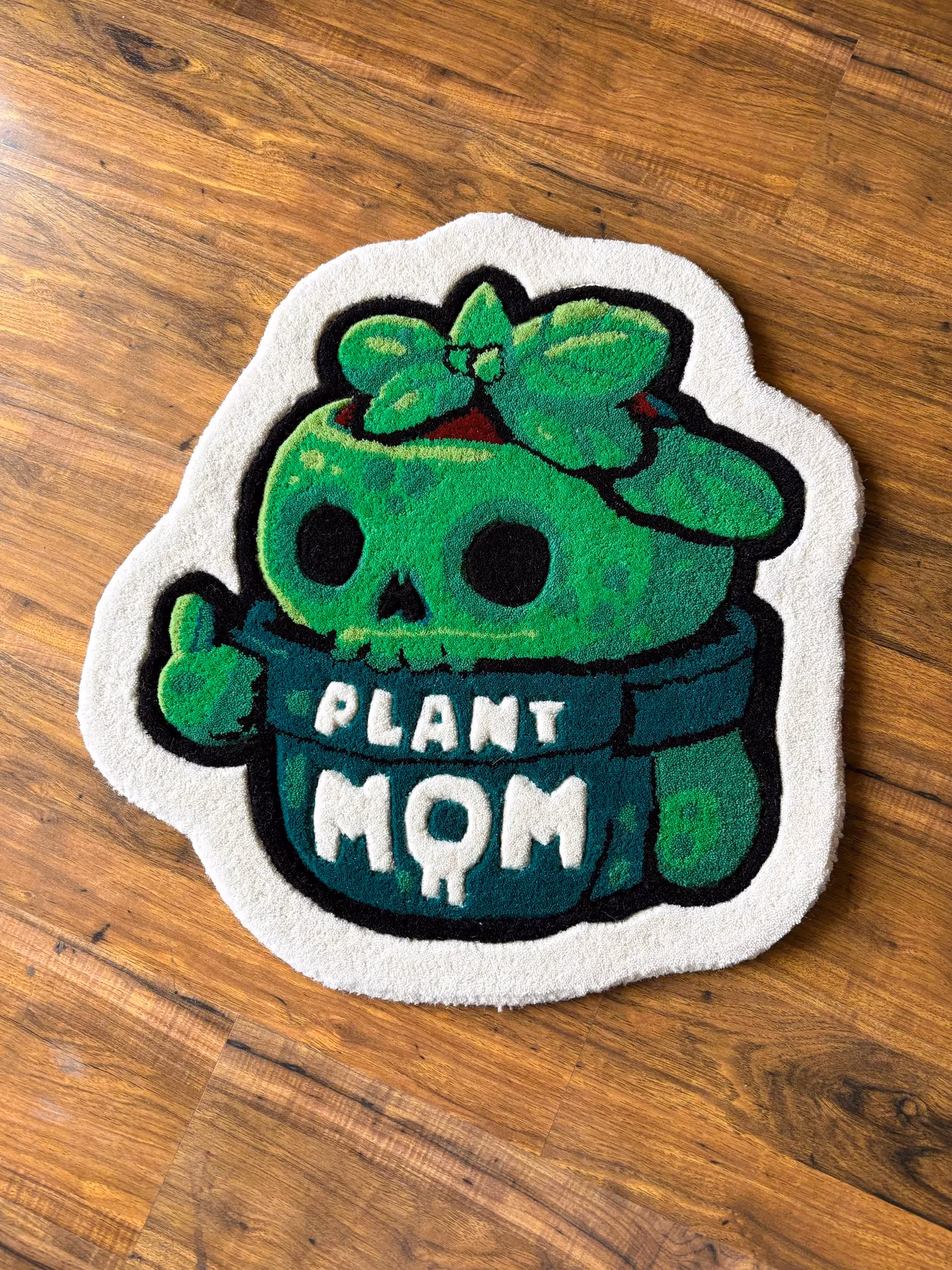 Plant Mom Hand Tufted Rug image 1