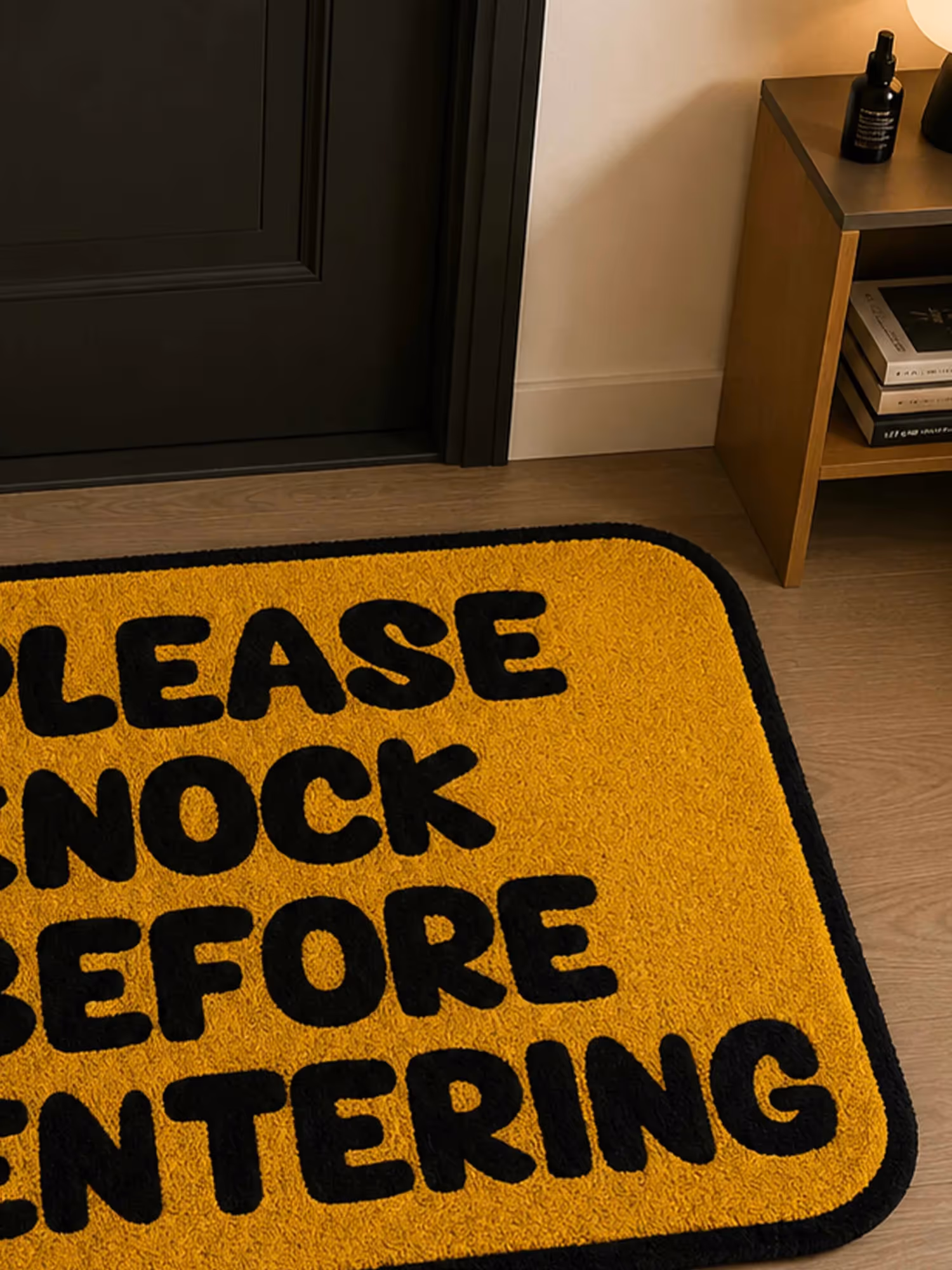 Please Knock Hand Tufted Rug  image 2