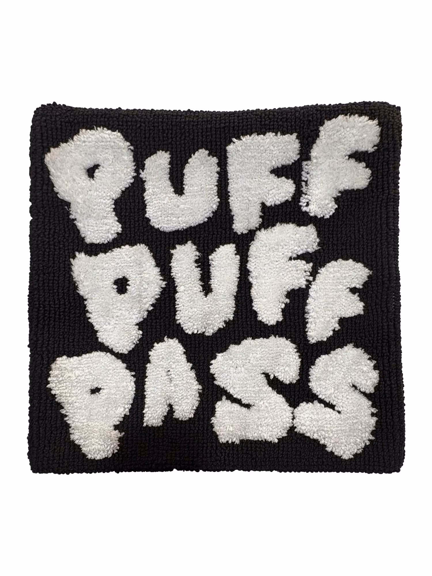 Puff Puff Pass Black Cushion Cover image 2