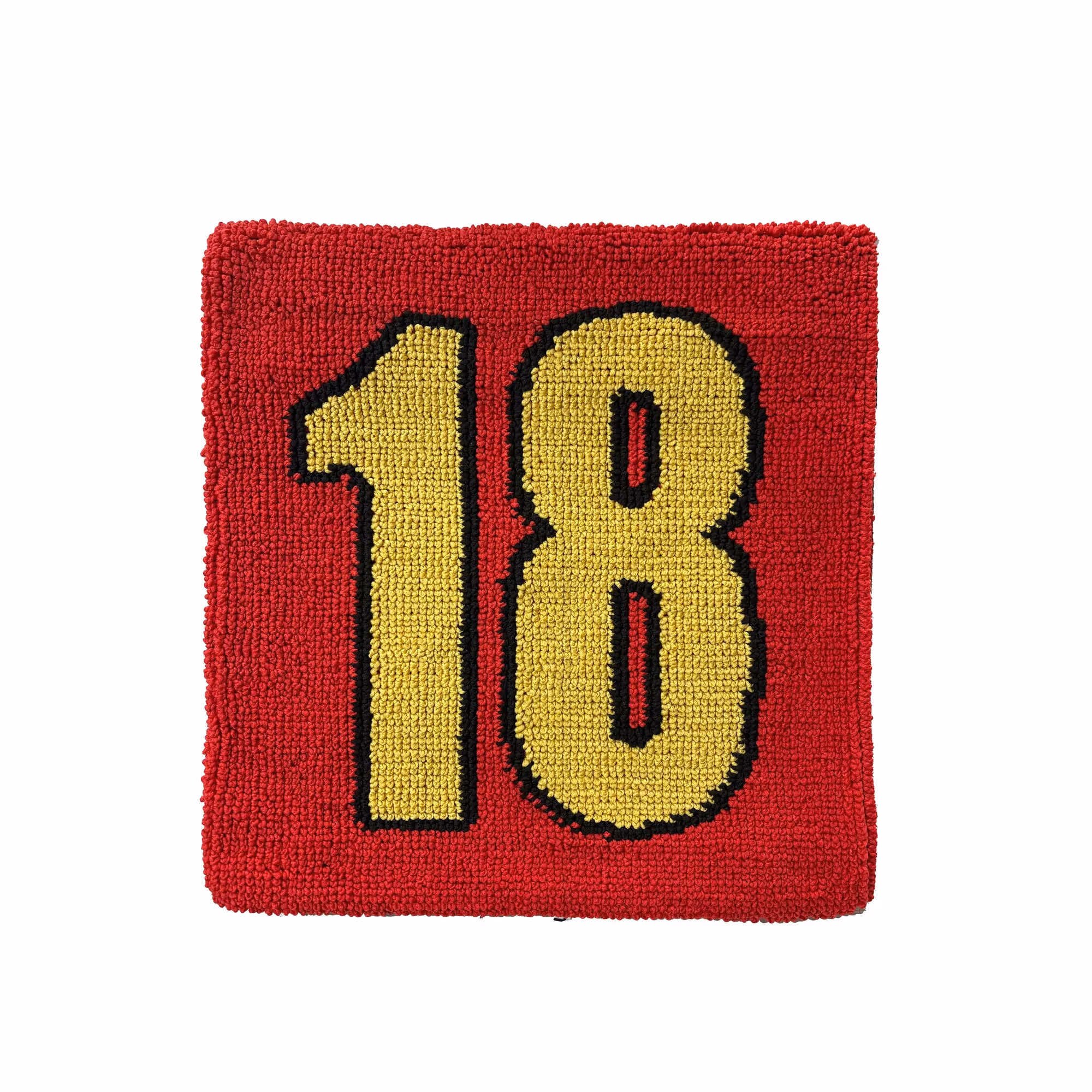 RCB 18 Red Cushion Cover image 2