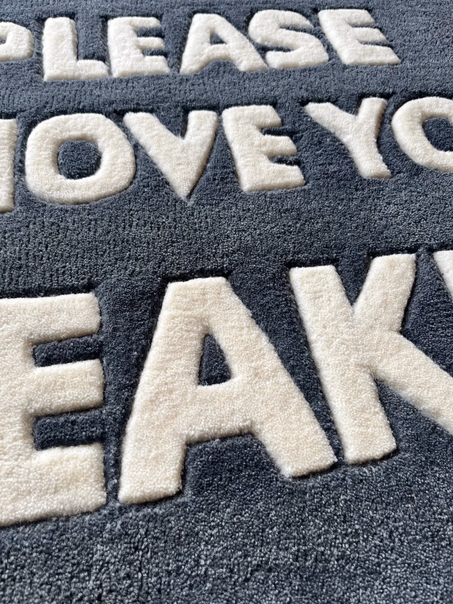 Remove Your Sneakers Hand Tufted Rug  image 4