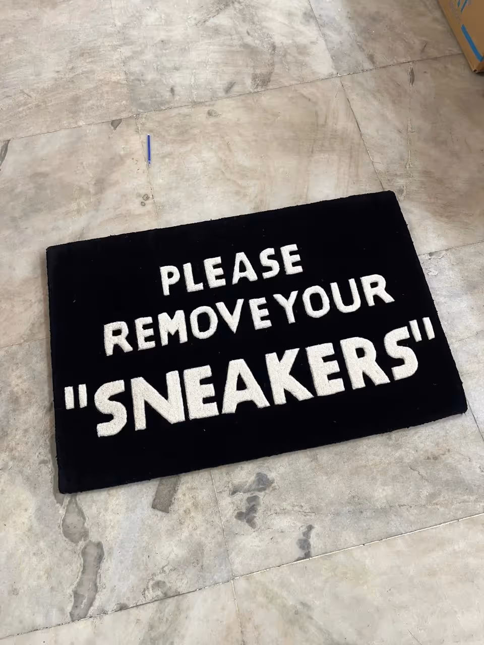 Remove Your Sneakers Hand Tufted Rug  image 6