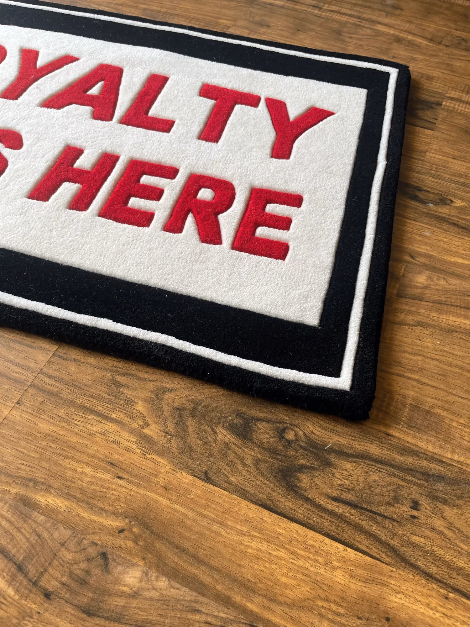 Royalty Lives Here Hand Tufted Rug image 2