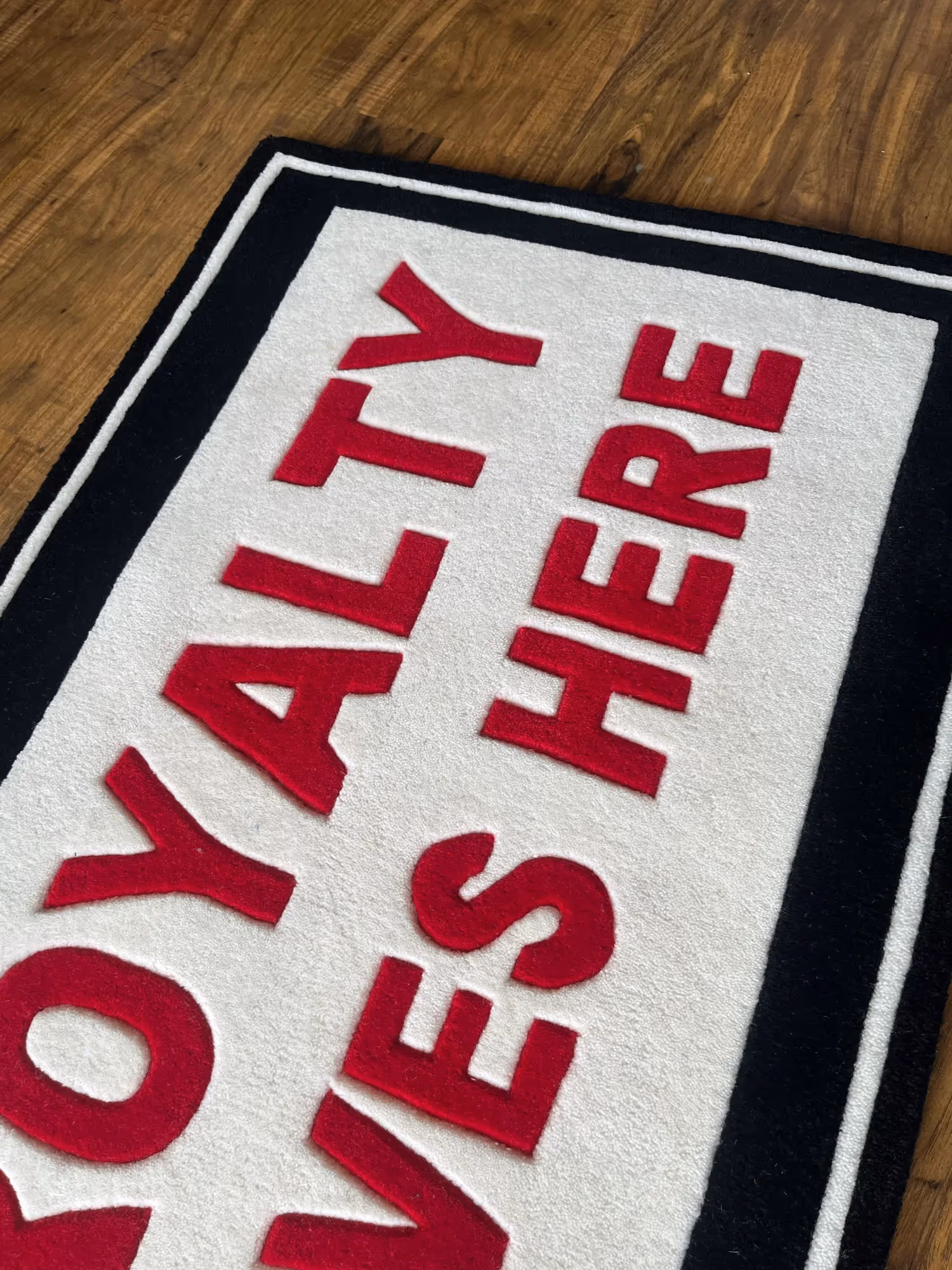 Royalty Lives Here Hand Tufted Rug image 3