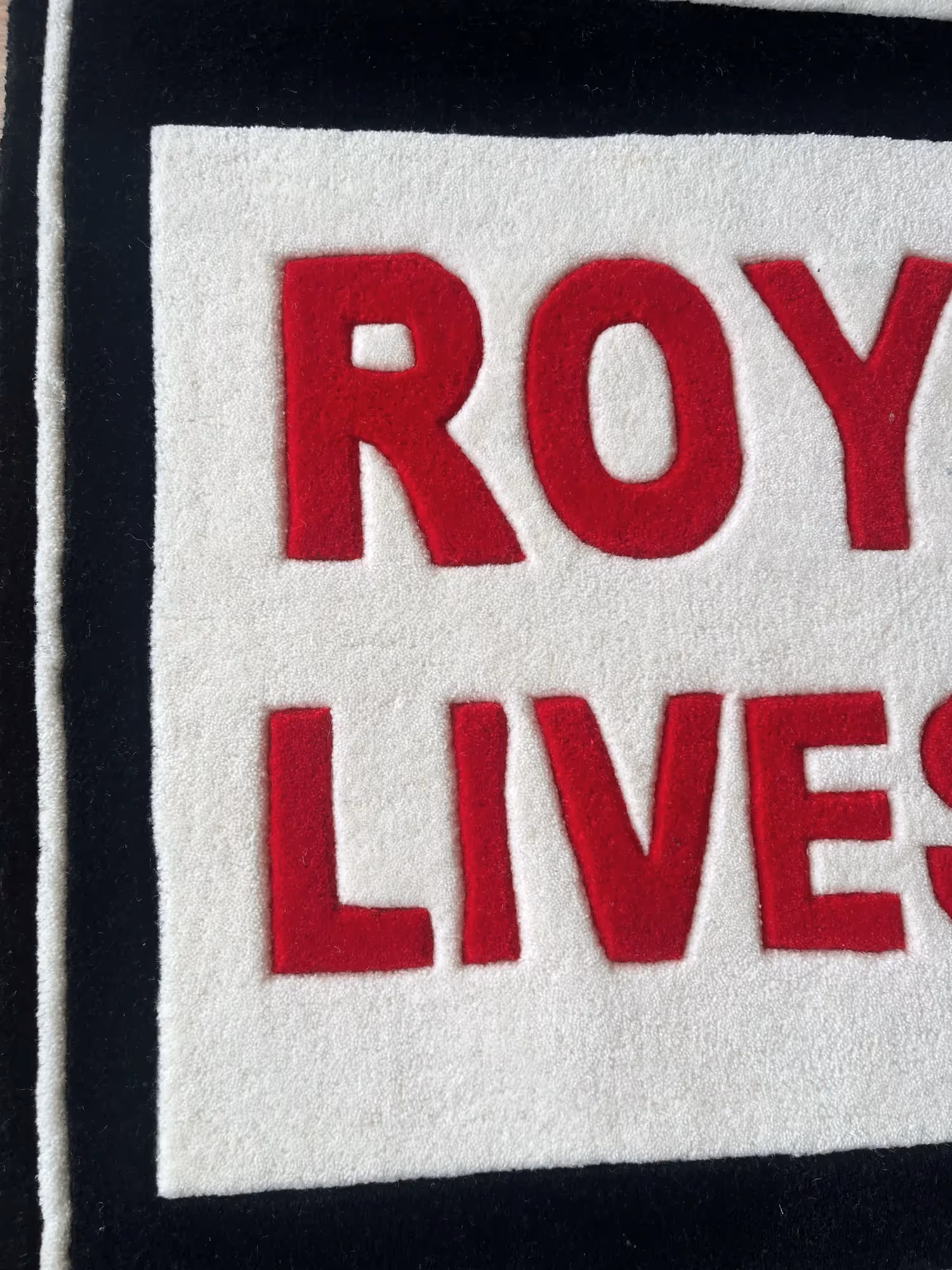 Royalty Lives Here Hand Tufted Rug image 4