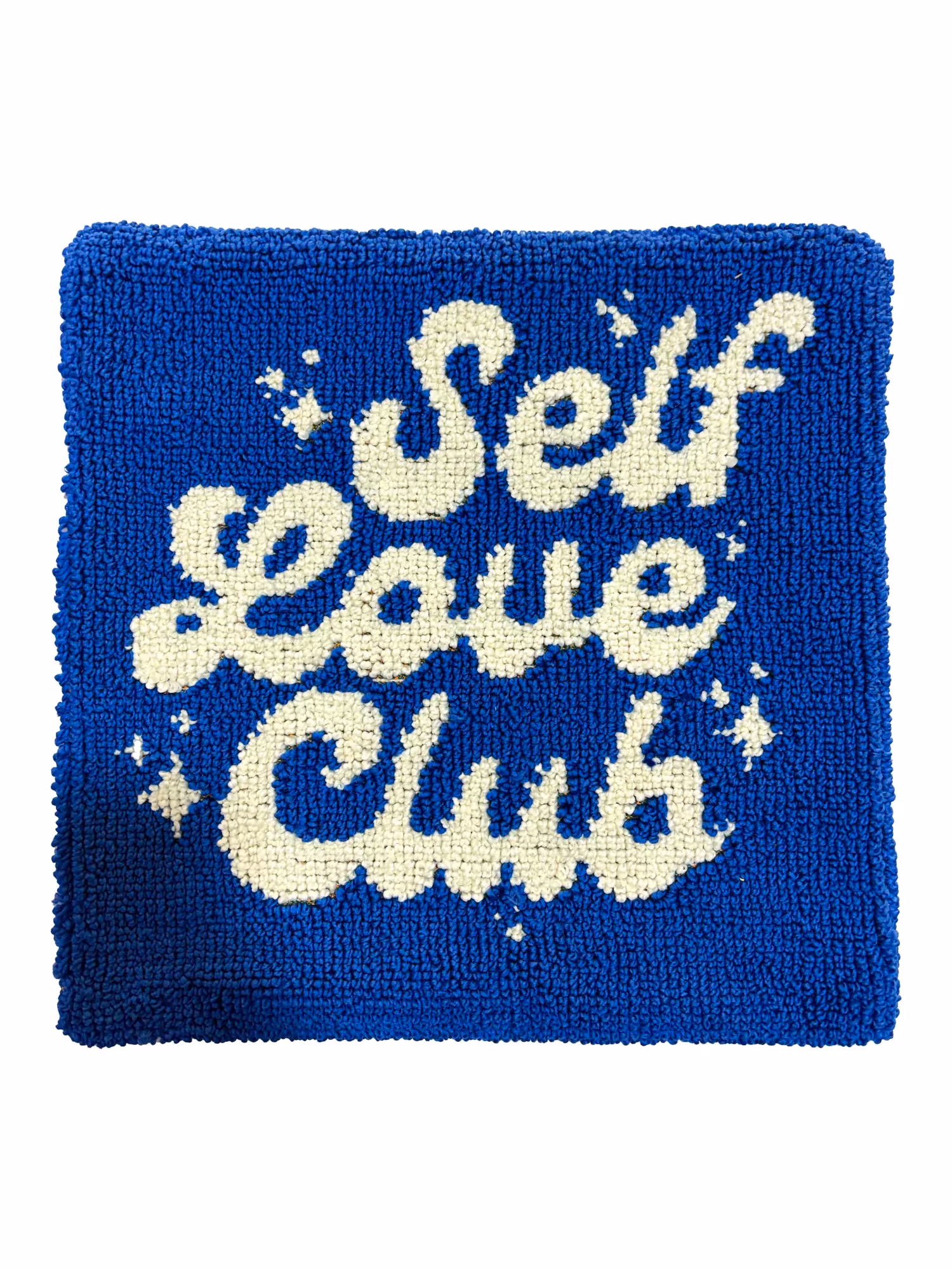 Self Love Club Blue Cushion Cover image 2