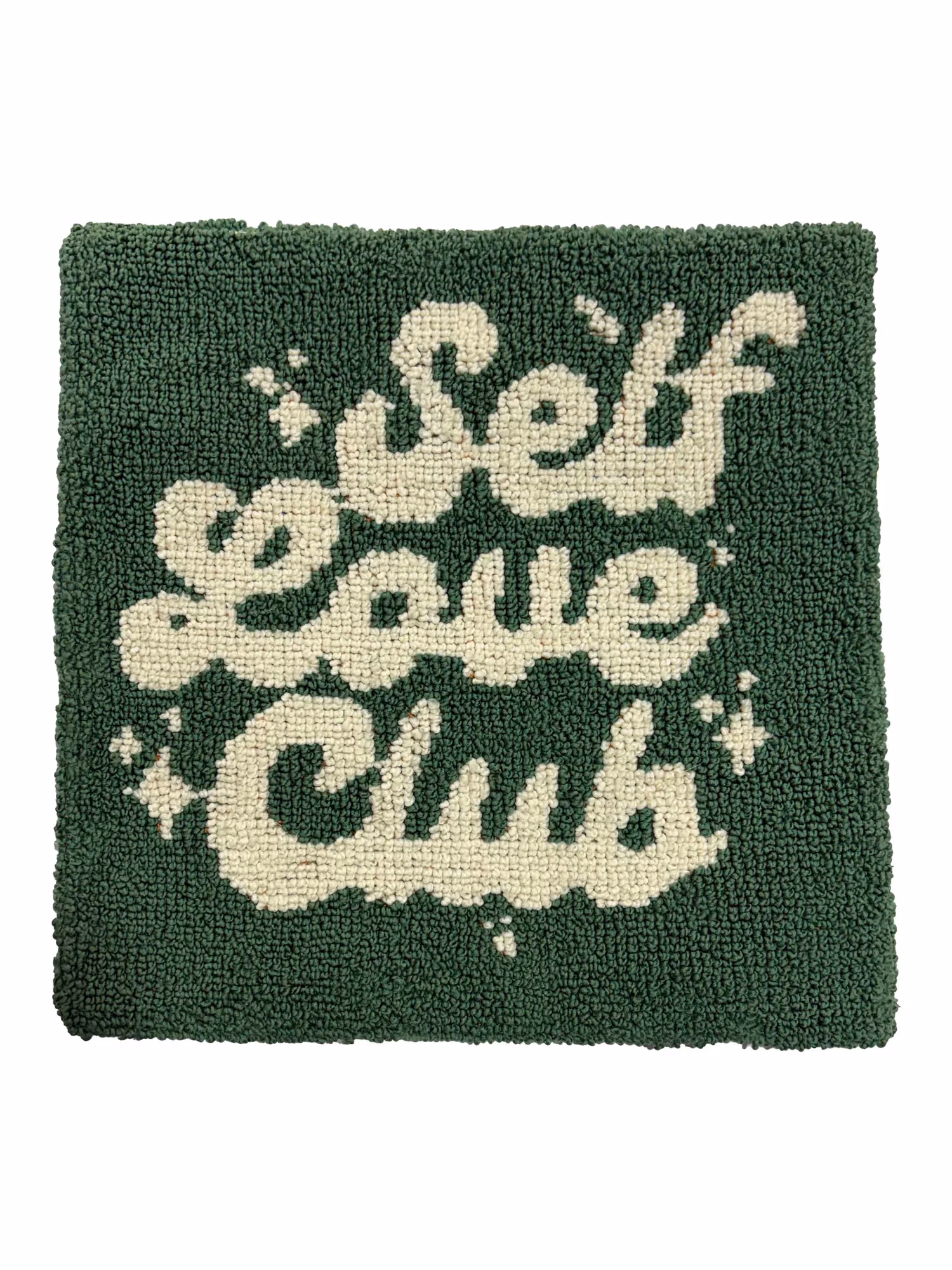 Self Love Club Green Cushion Cover image 2